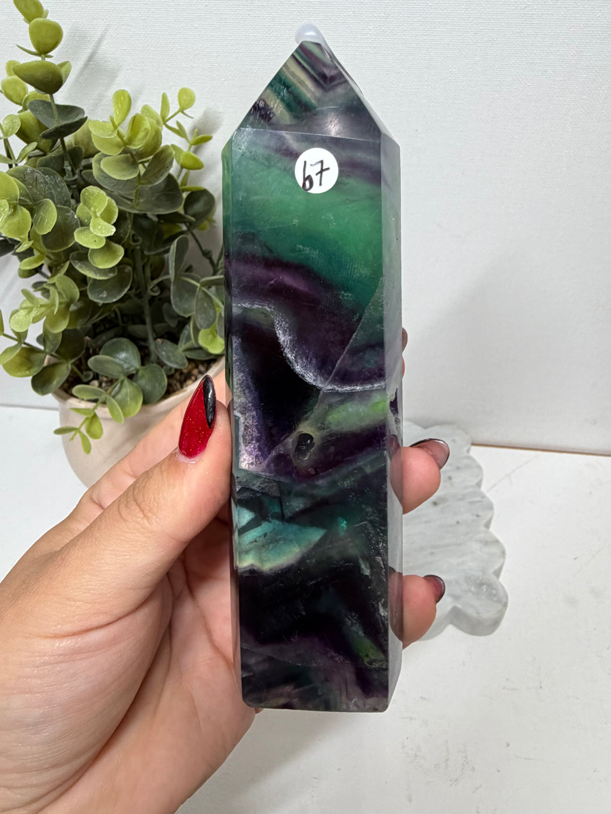 Rainbow Fluorite Tower