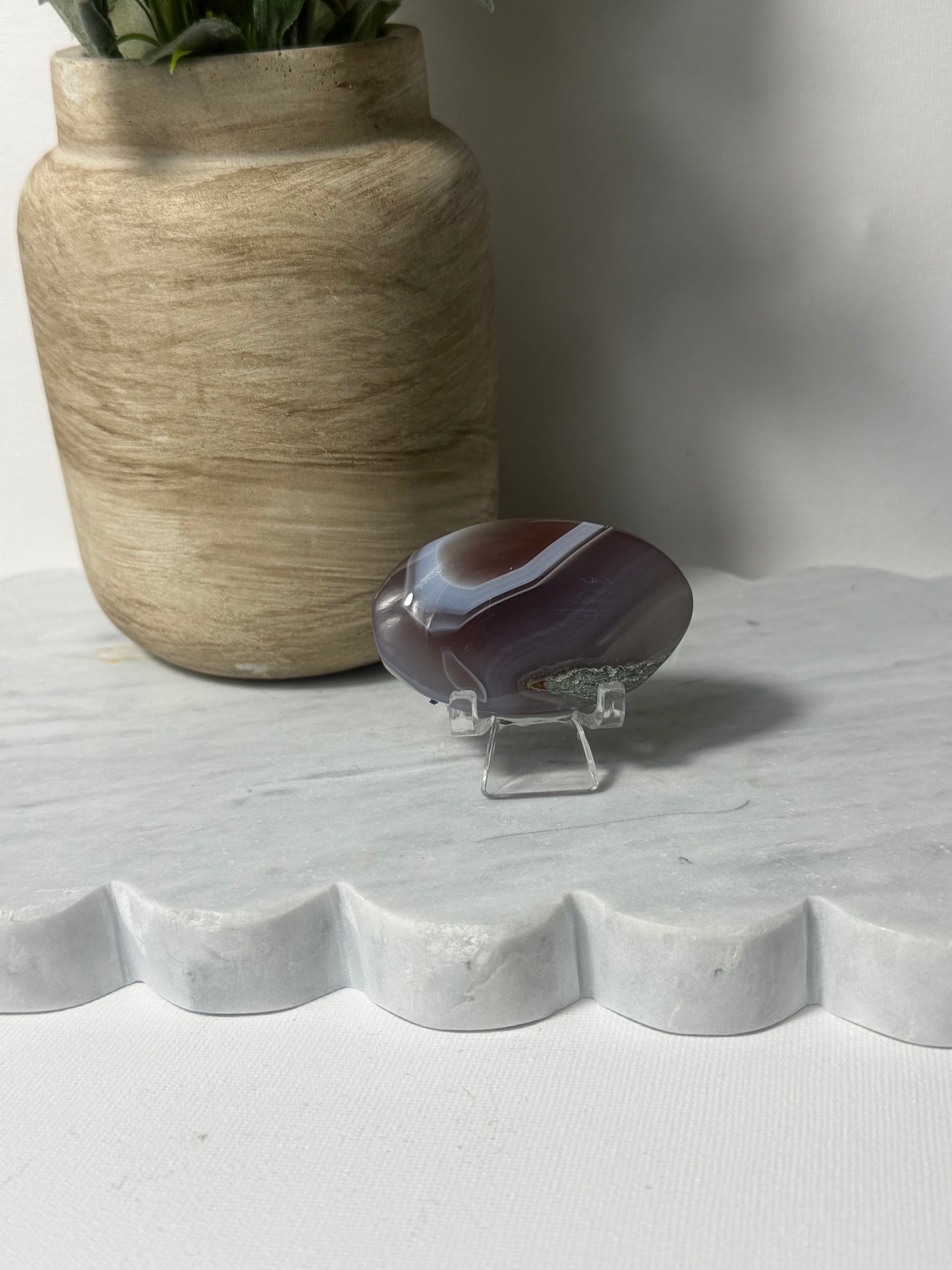Mozambican Agate Heart