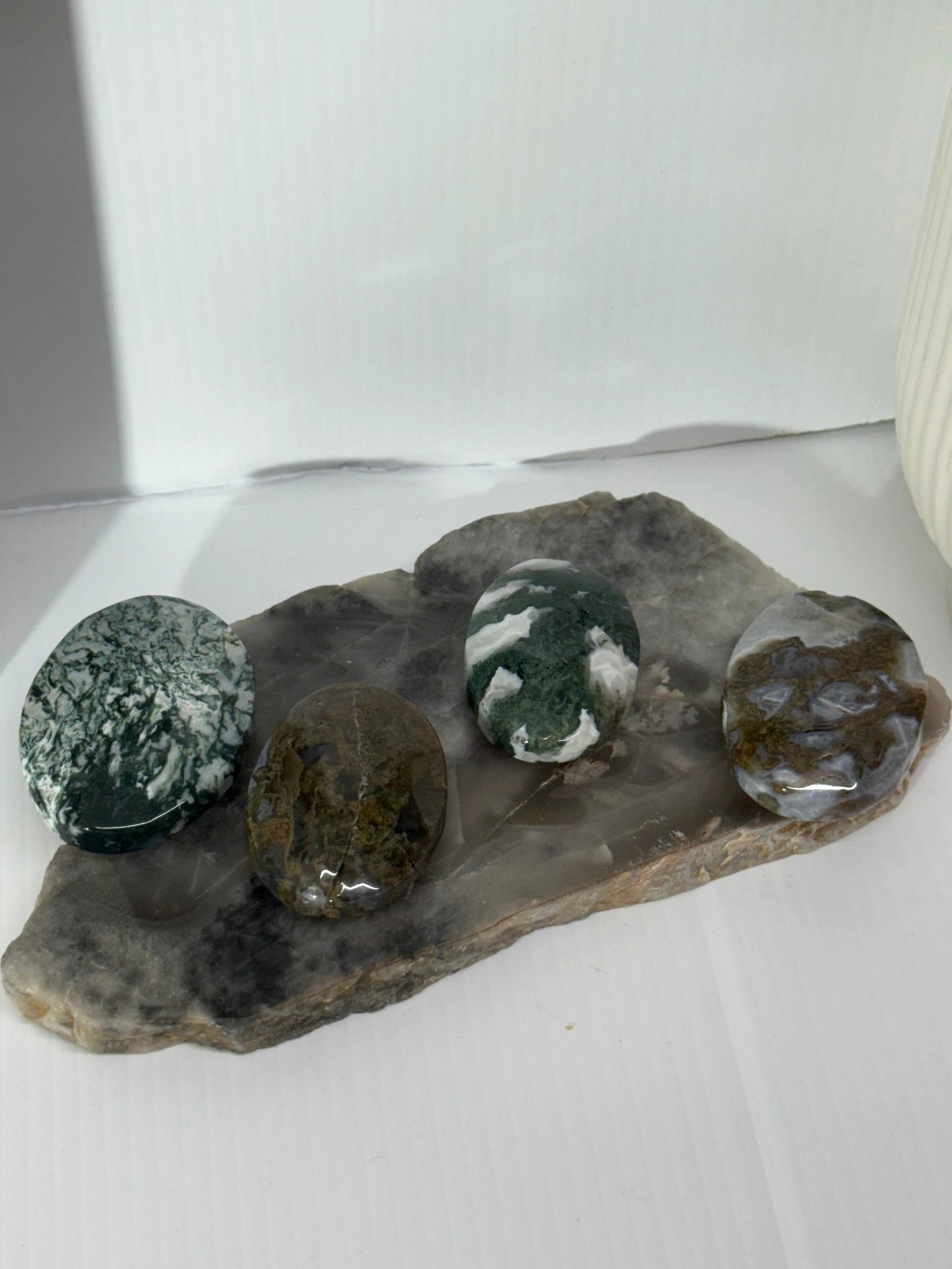 Moss Agate Palms by Heartstone Sanctuary