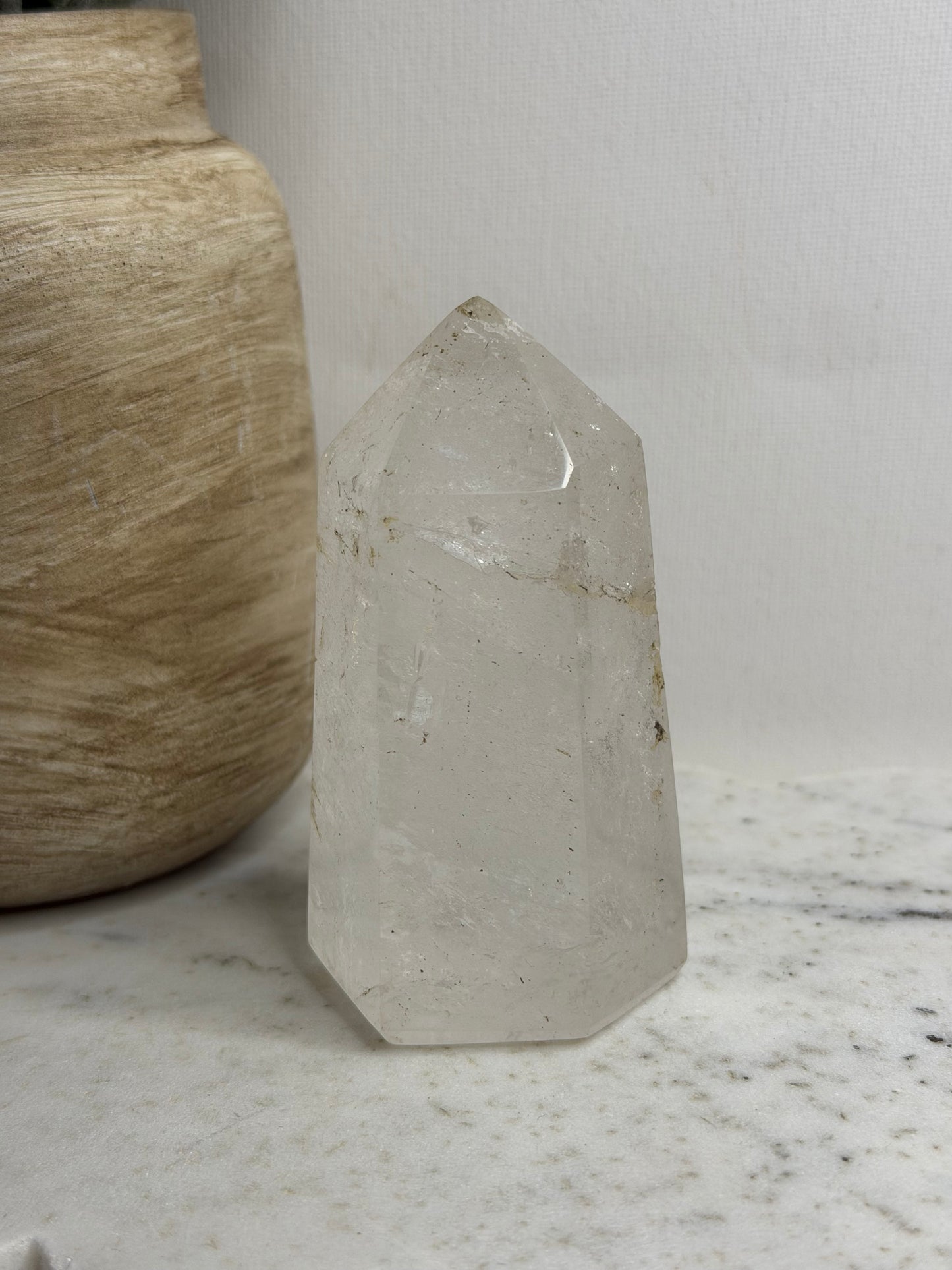 Clear Quartz Tower