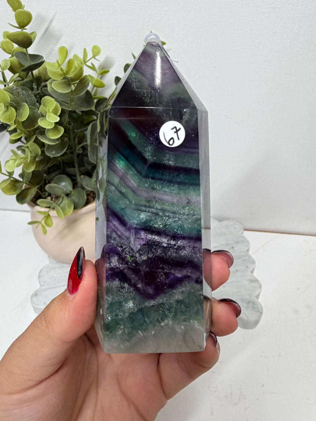 Rainbow Fluorite Tower