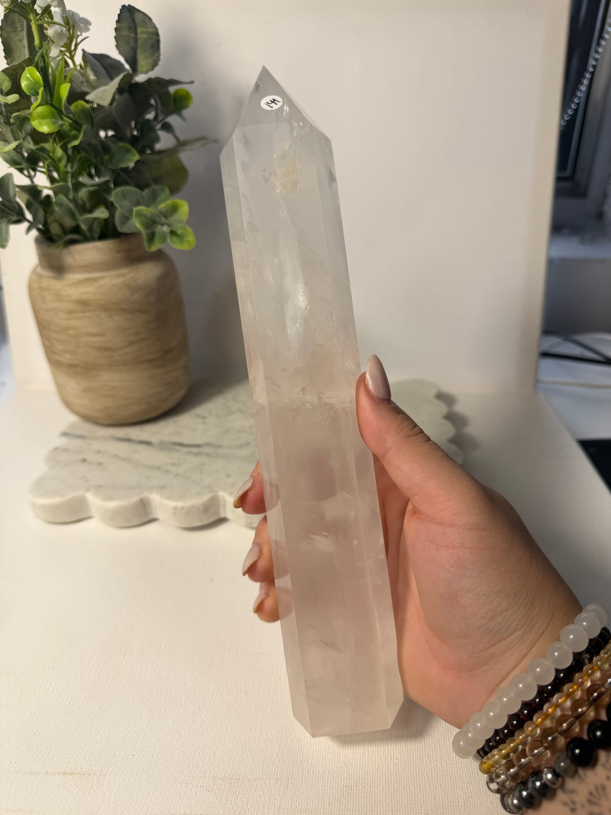 Milky Quartz Tower