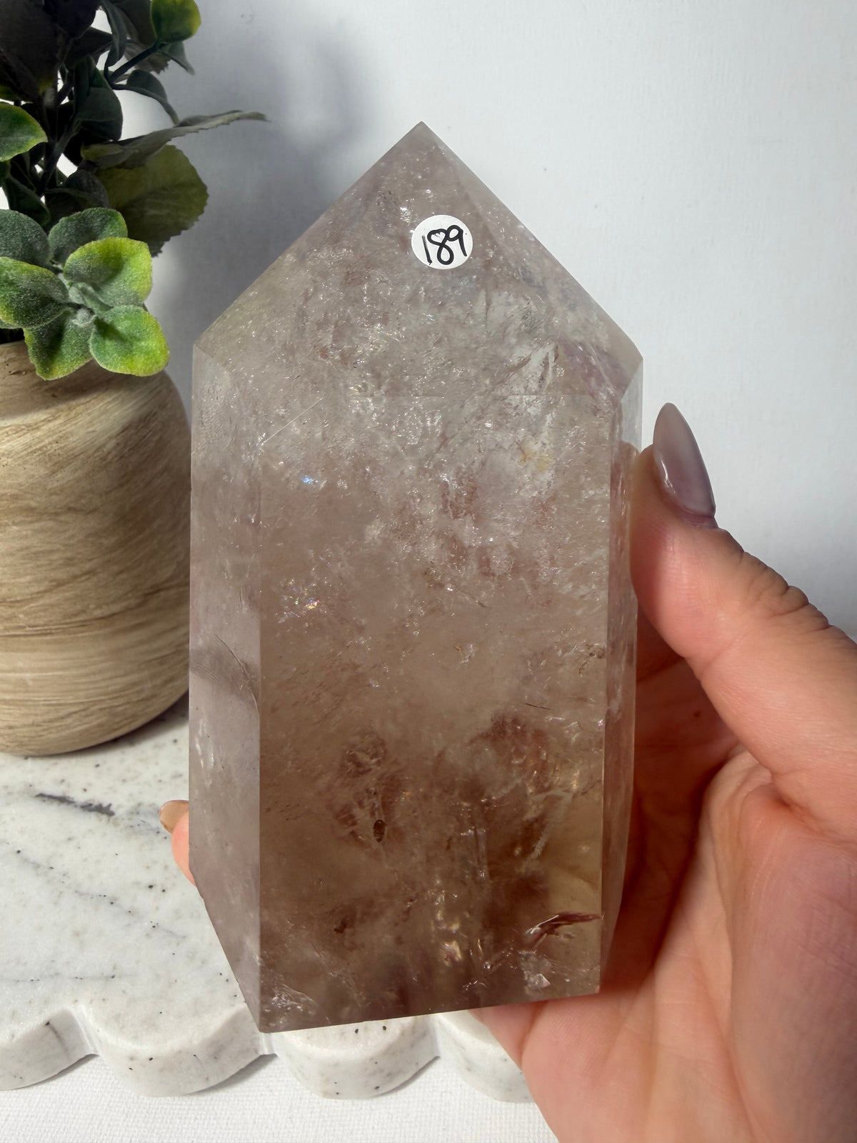 Smokey Quartz Tower