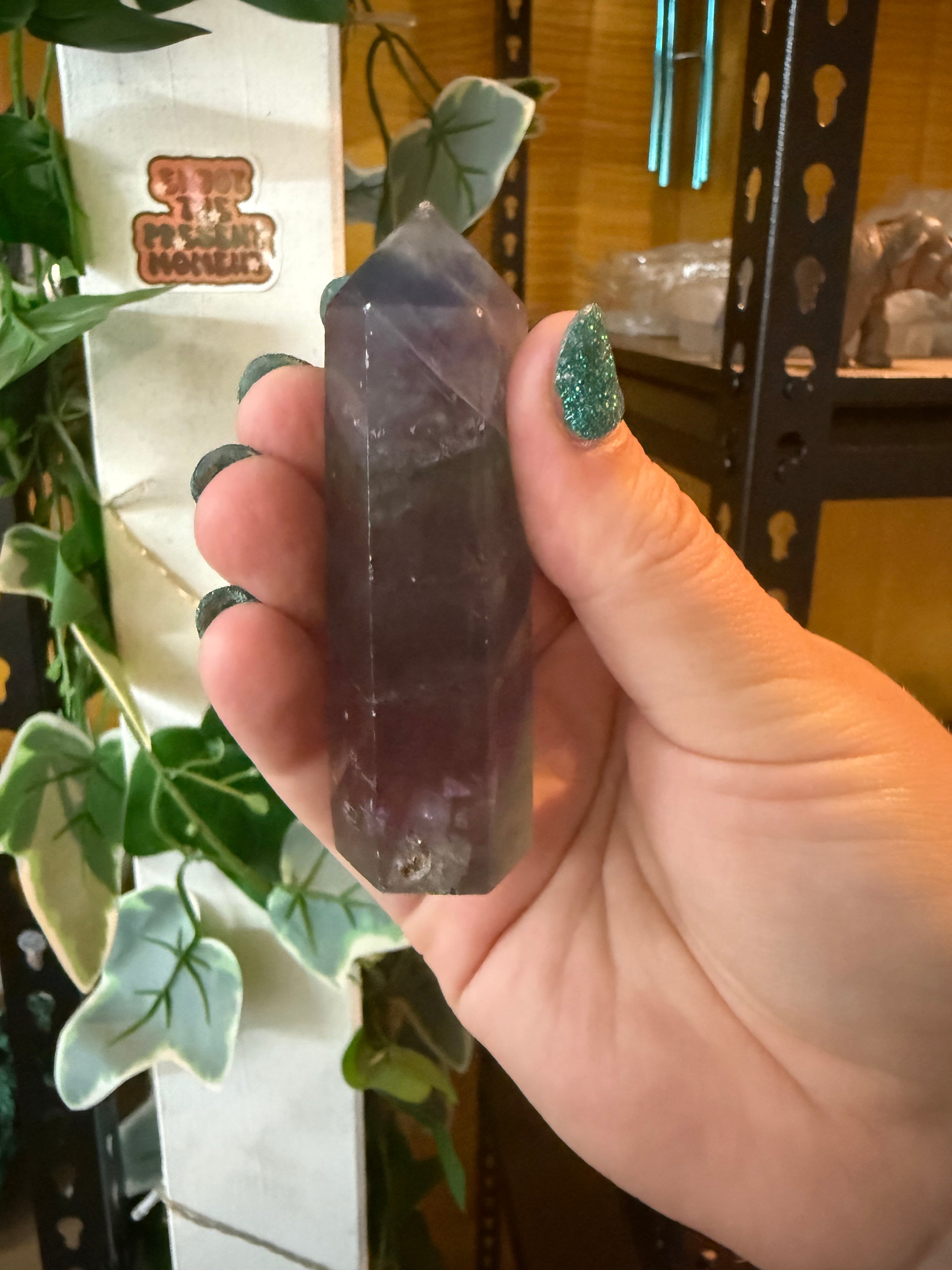 Rainbow Flourite Tower