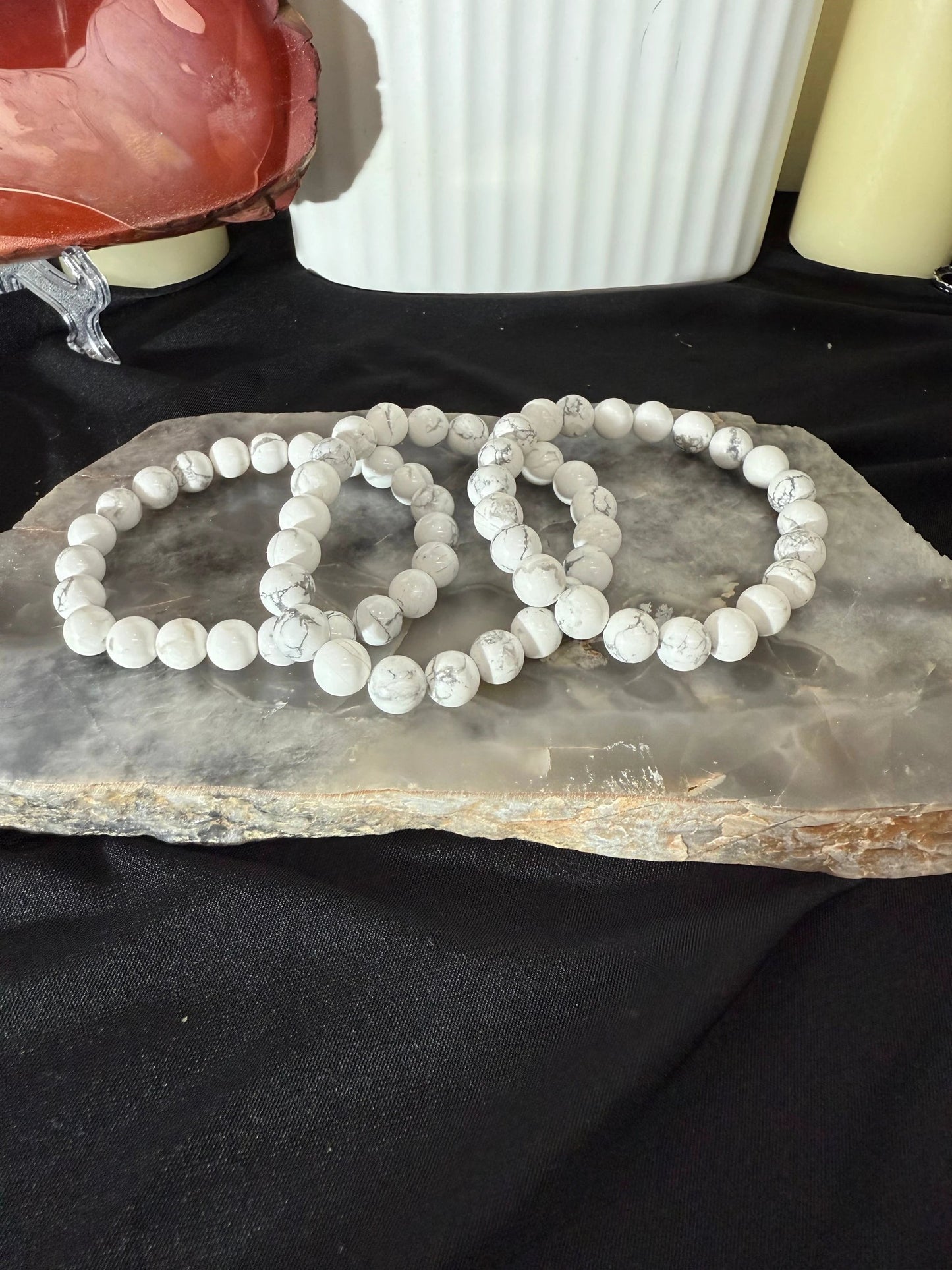 Howlite Bracelet by Heartstone Sanctuary
