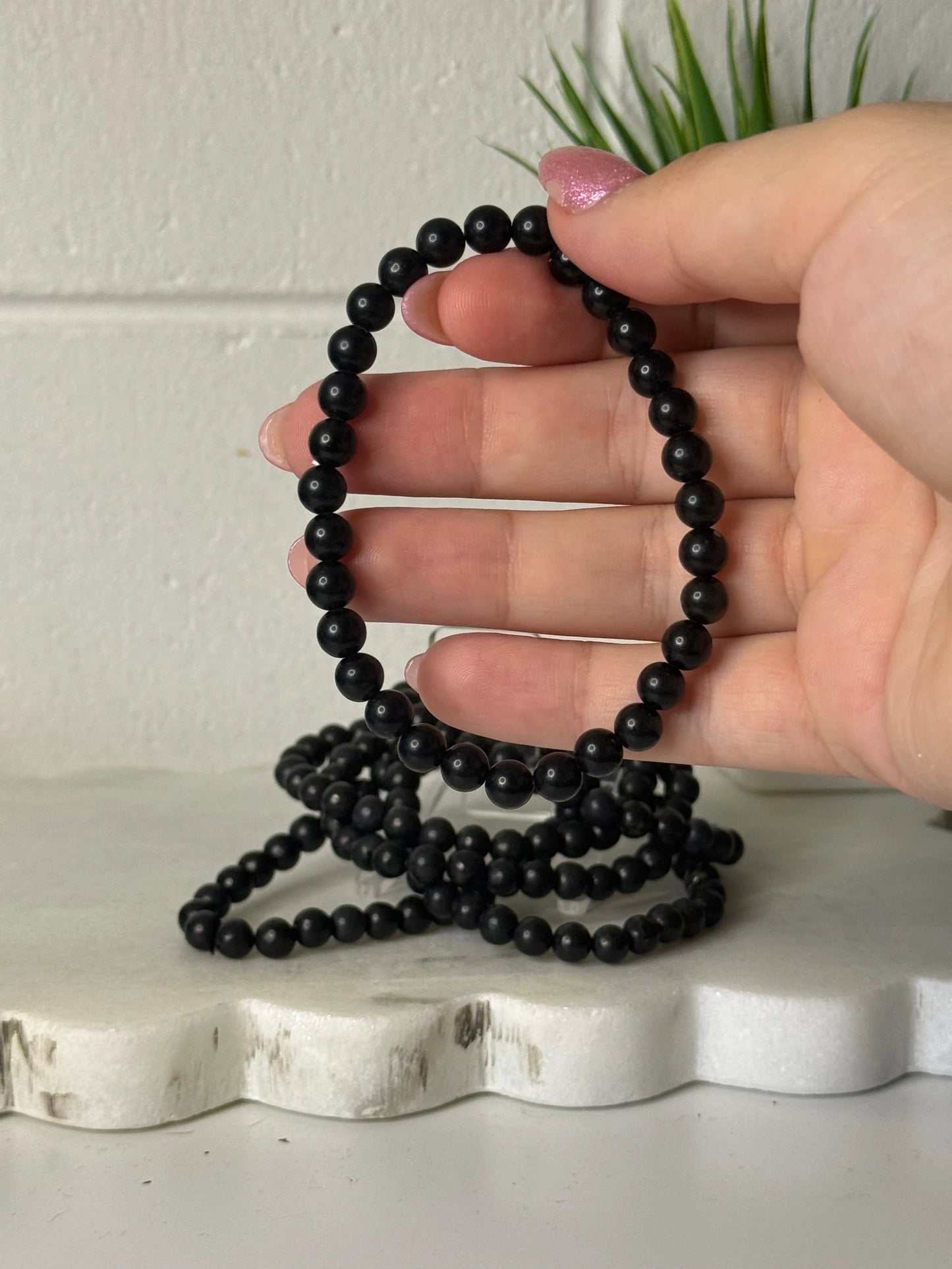 Shungite Bracelet by Heartstone Sanctuary