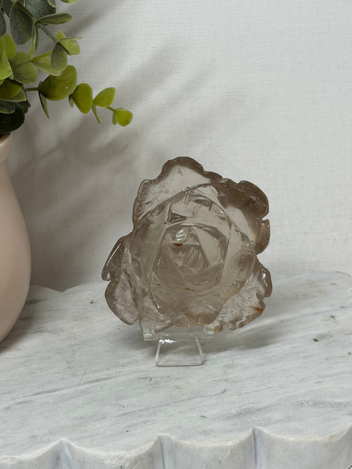 Smokey Quartz Flower