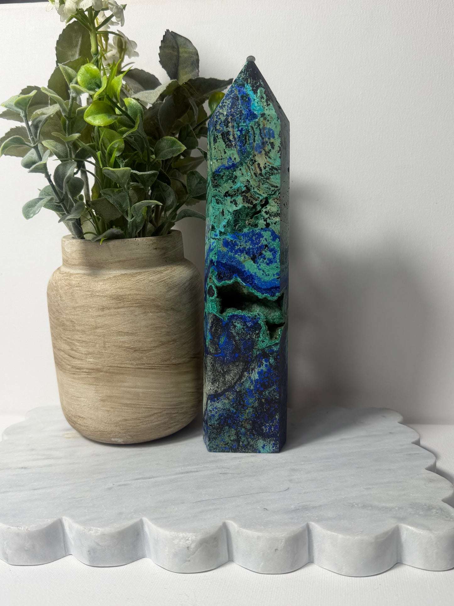 Malachite Azurite Tower