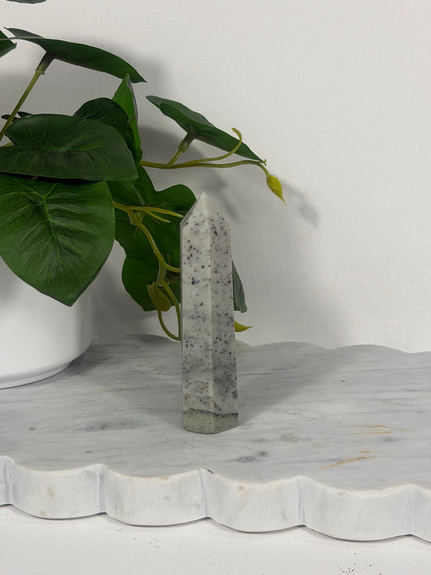 Dendritic Sage Jasper Tower