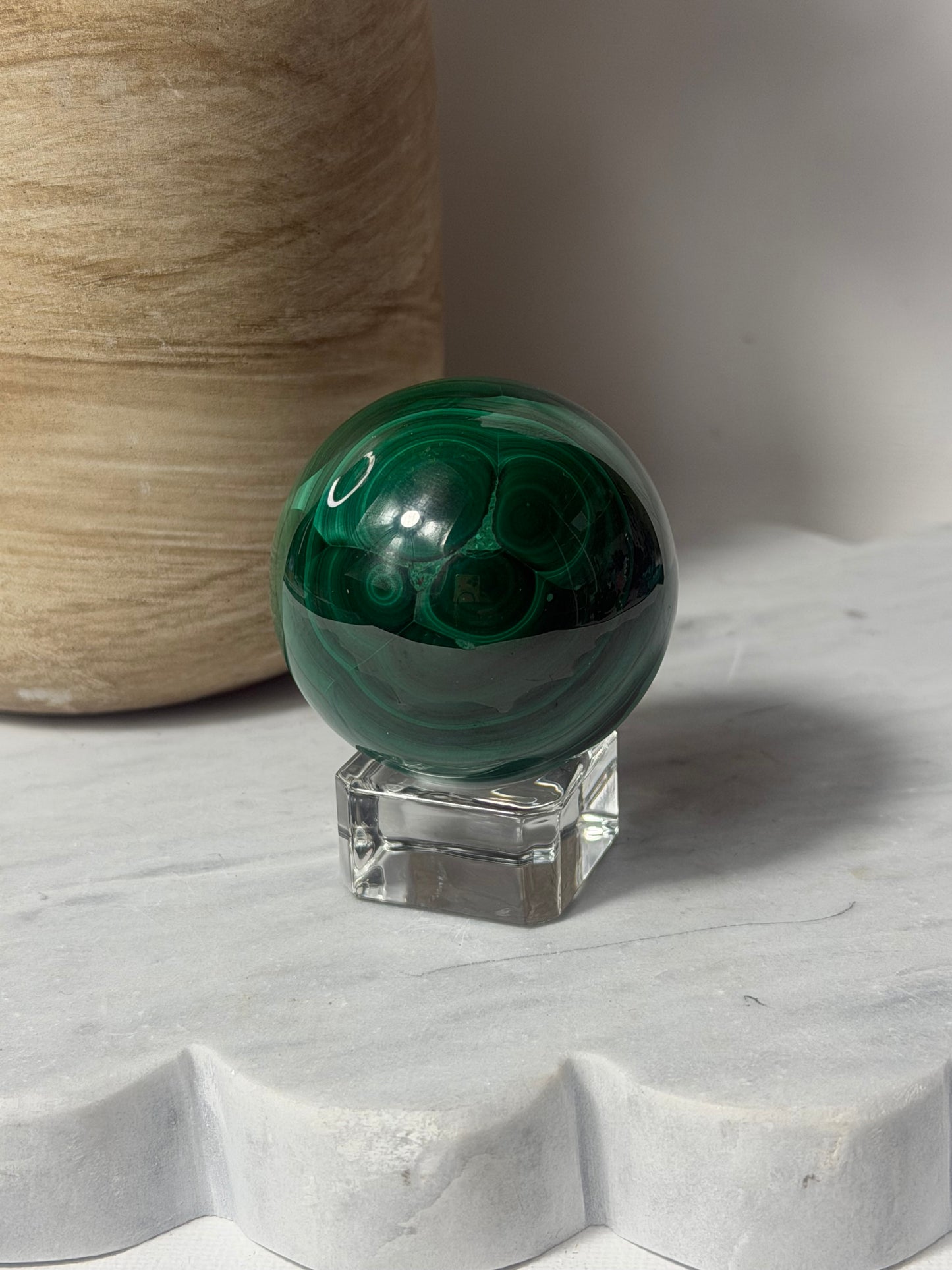 Malachite Sphere