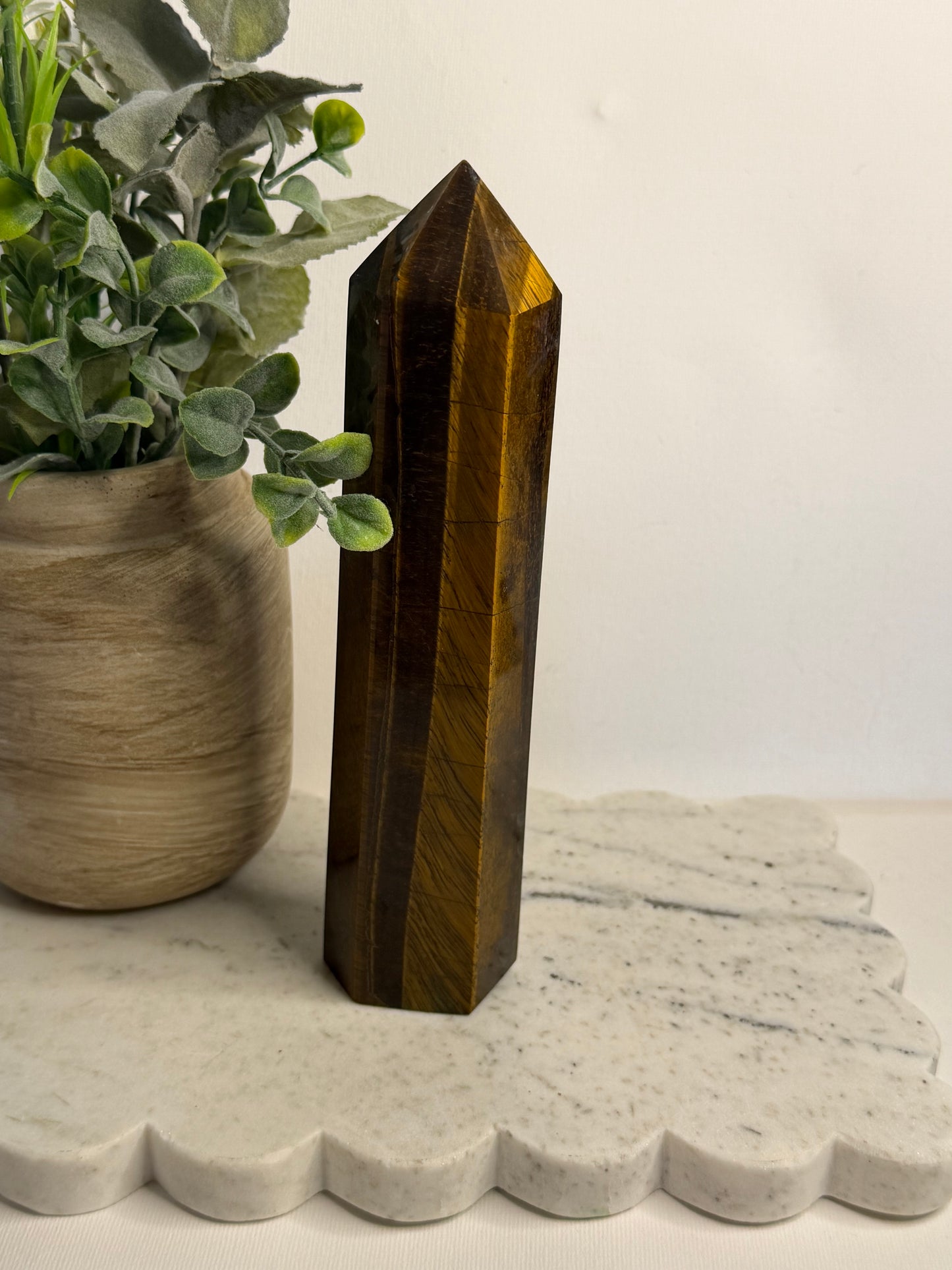Yellow Tigers Eye Tower