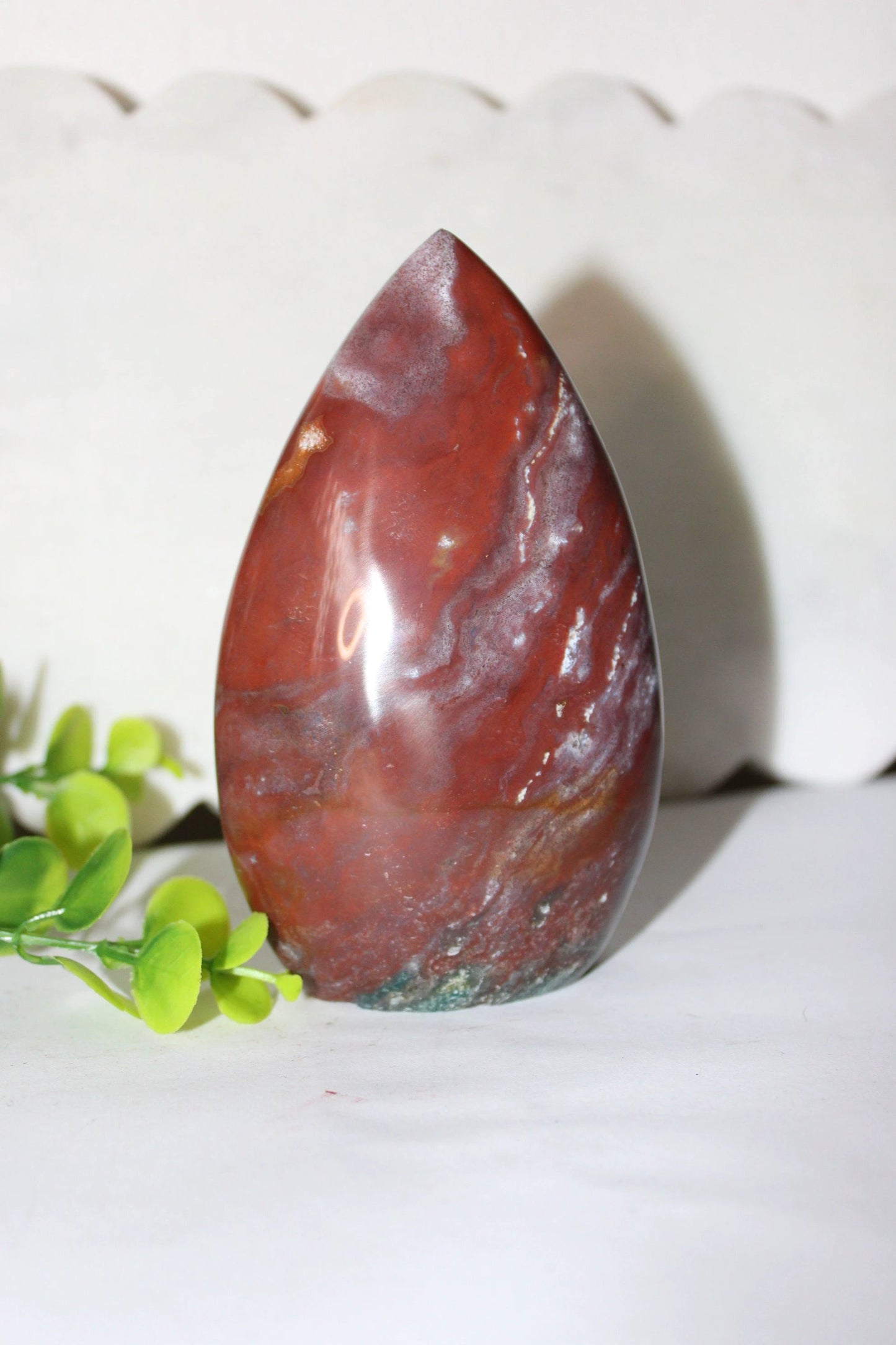 Ocean Jasper Teardrop by Heartstone Sanctuary