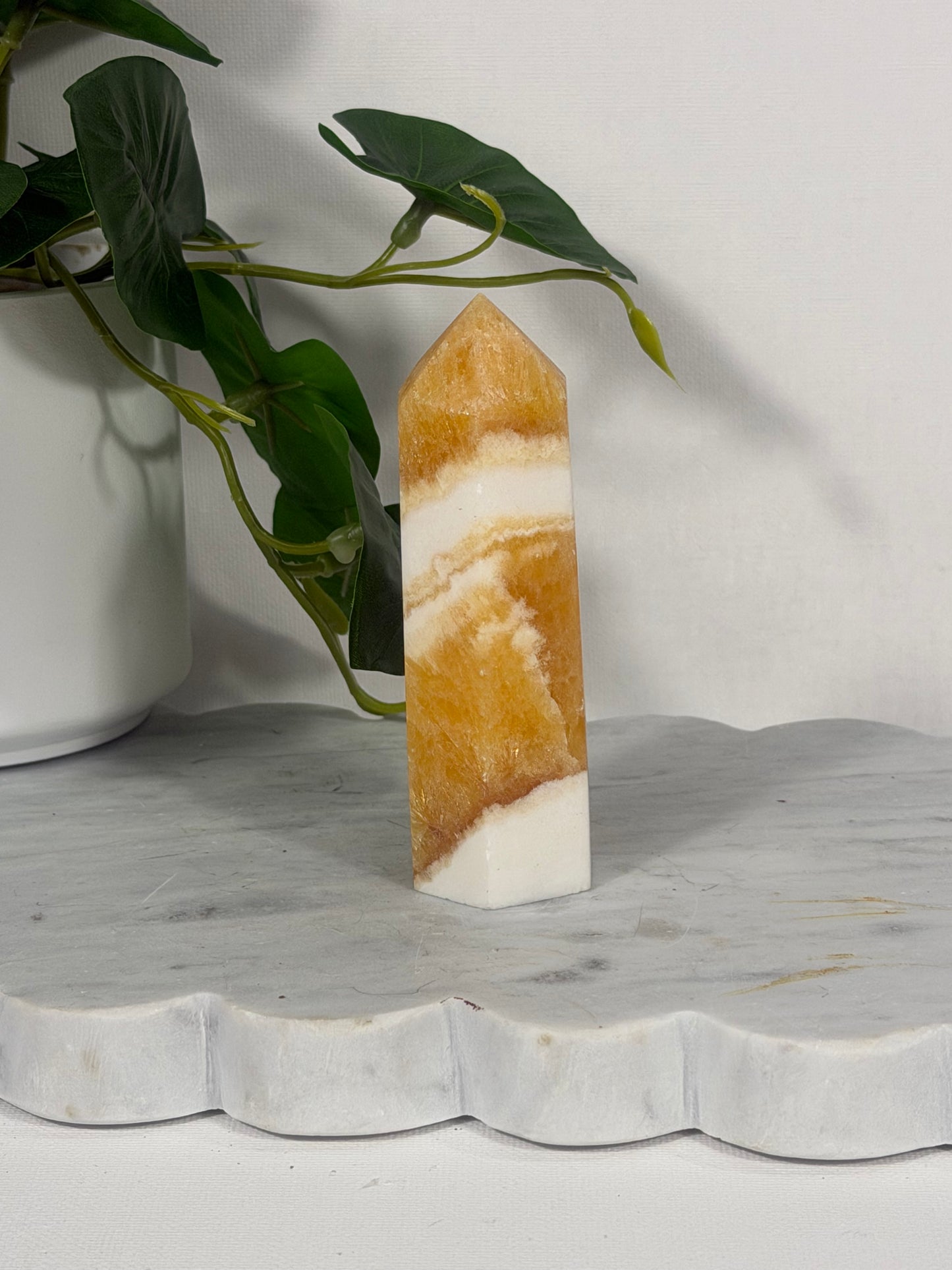 Yellow Calcite Tower