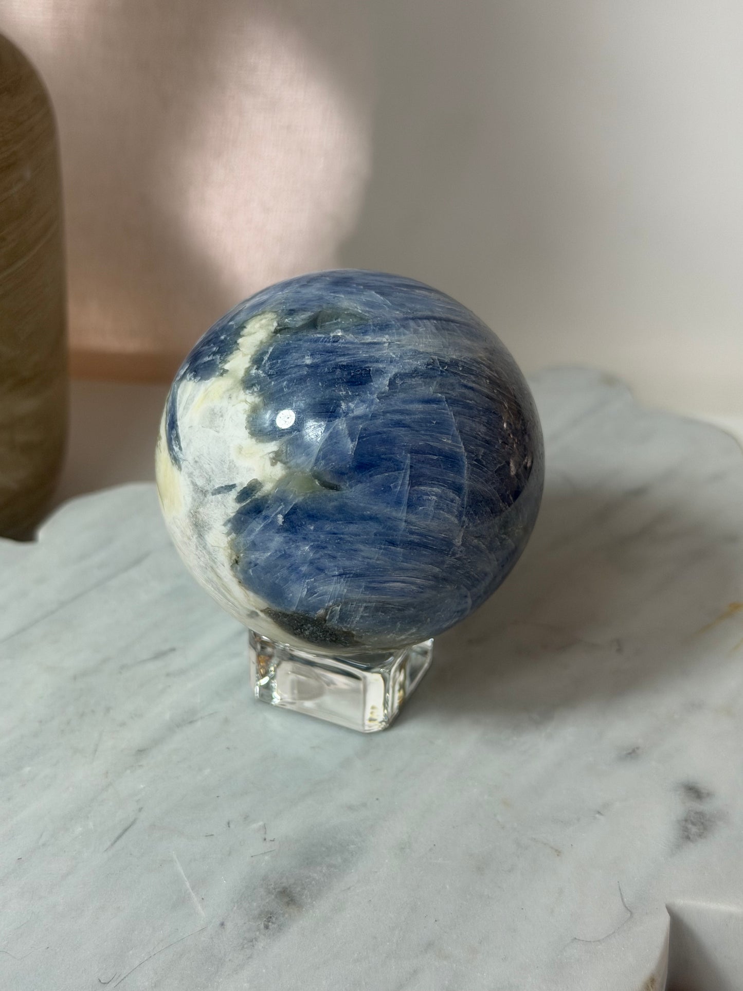 Blue Kyanite Sphere