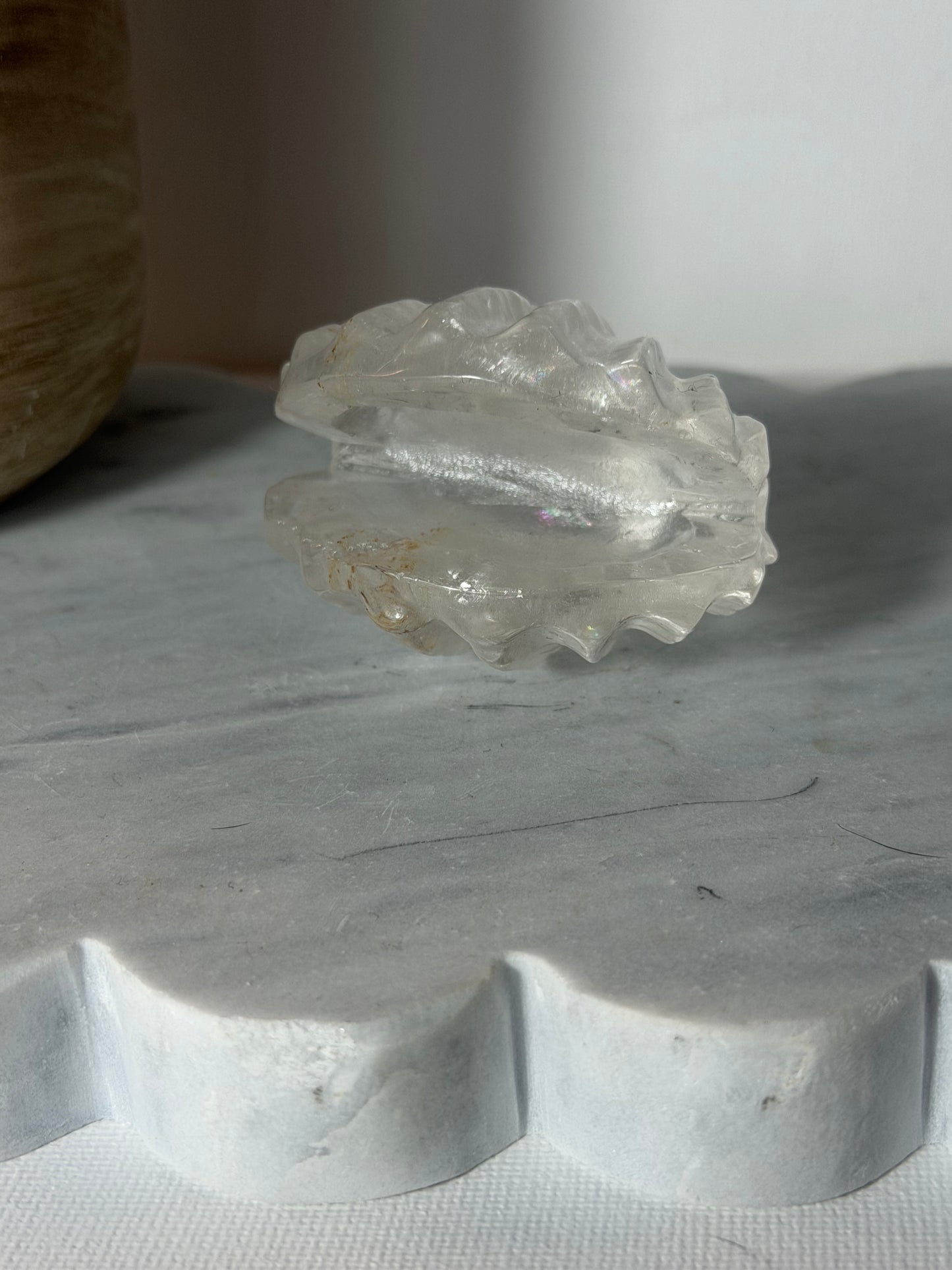 Clear Quarts Shell