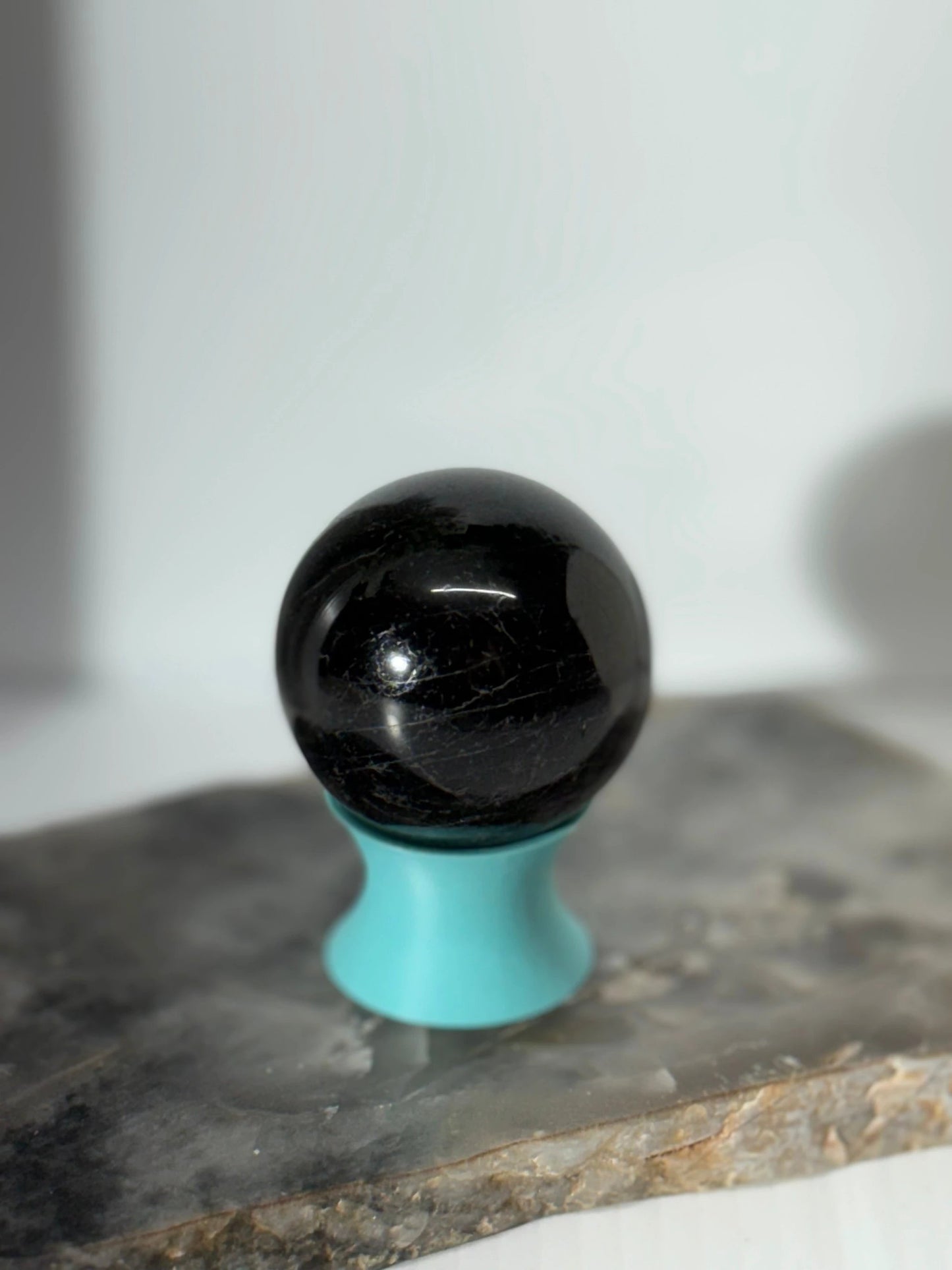 Black Tourmaline Sphere by Heartstone Sanctuary