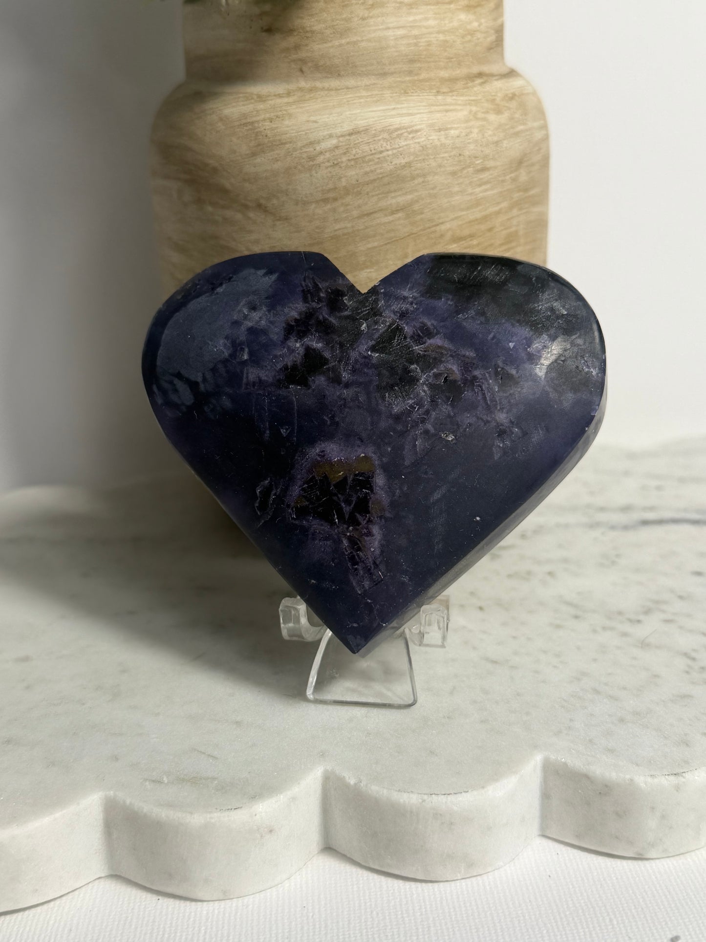 Tiffany Fluorite Heart