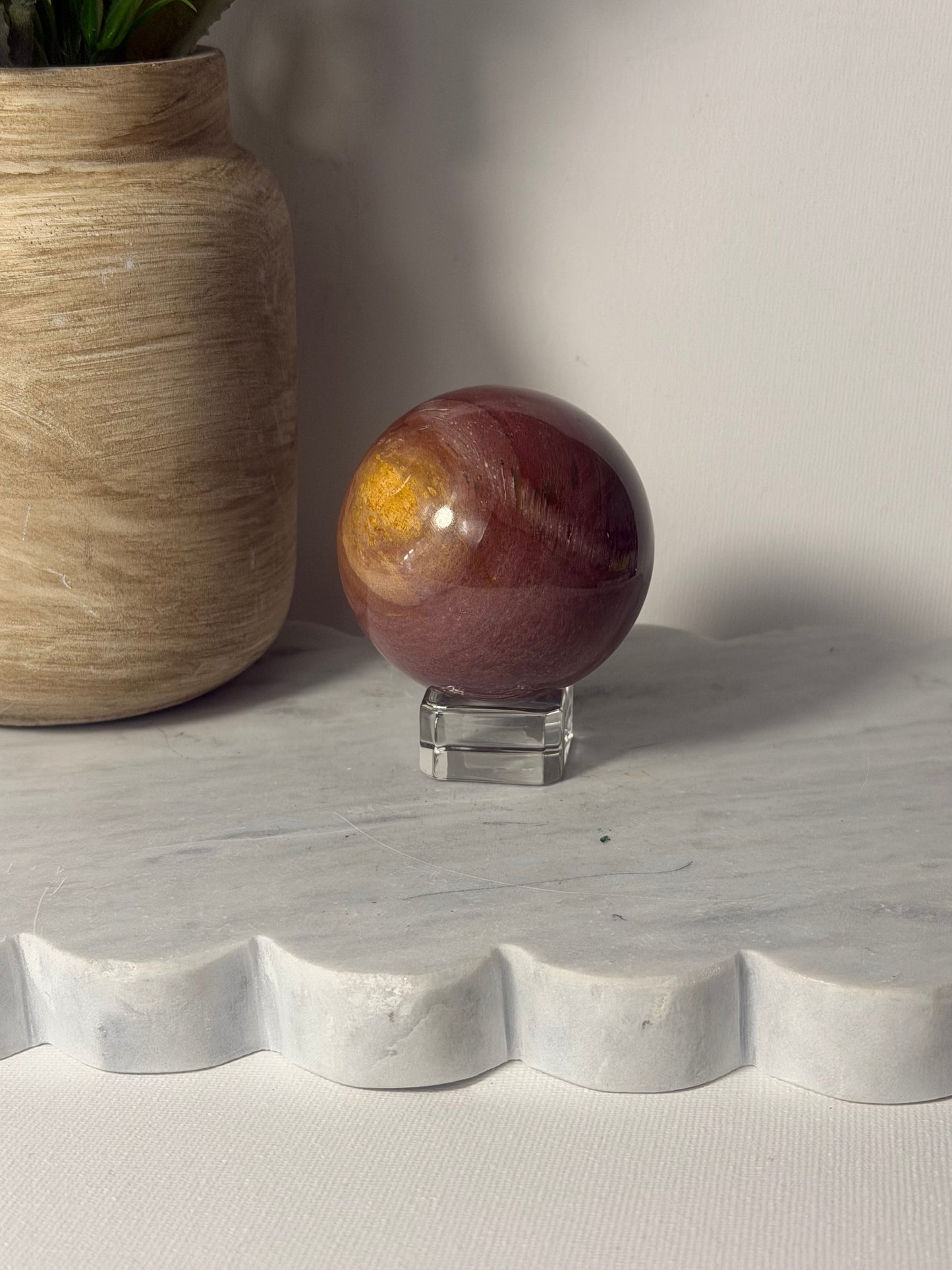 Petrified Wood Sphere