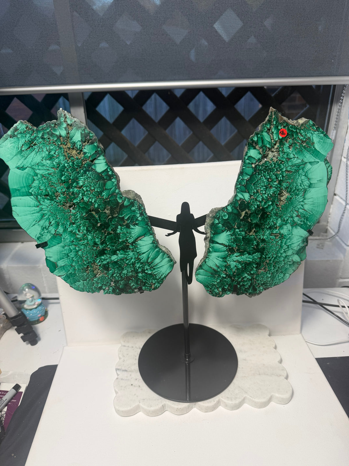 Malachite Statement Wings