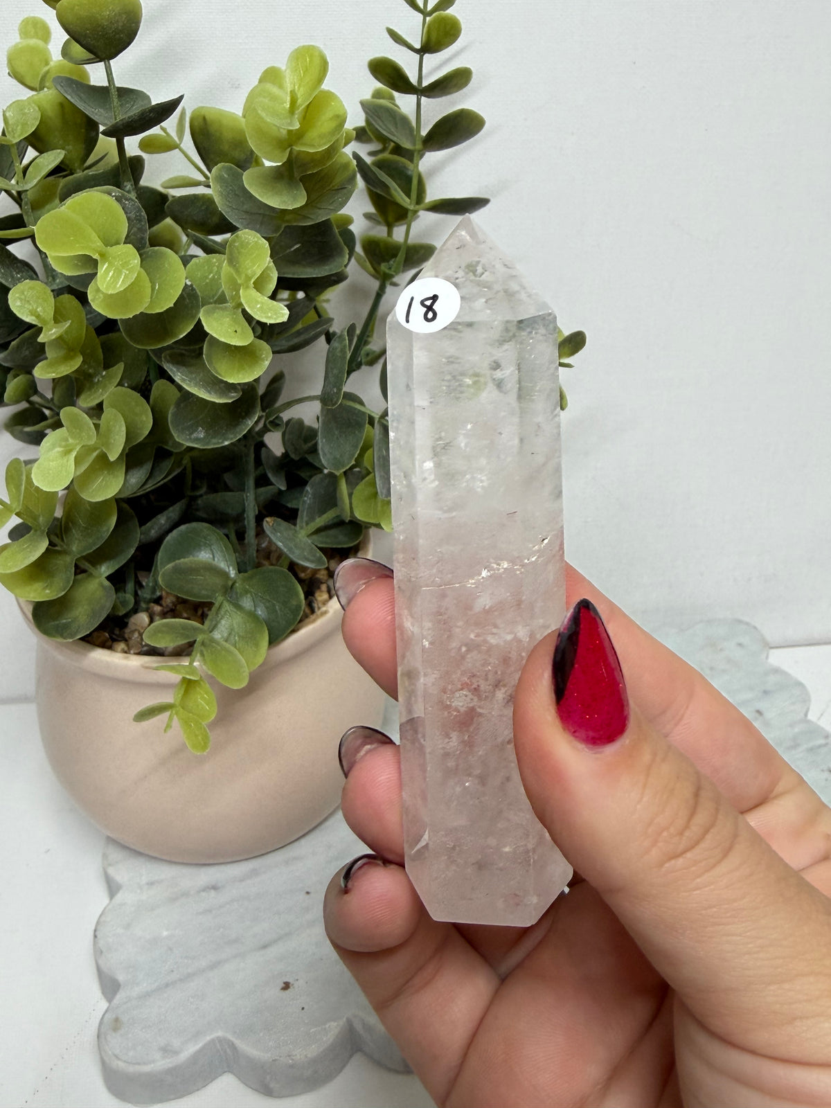 Clear Quartz Tower