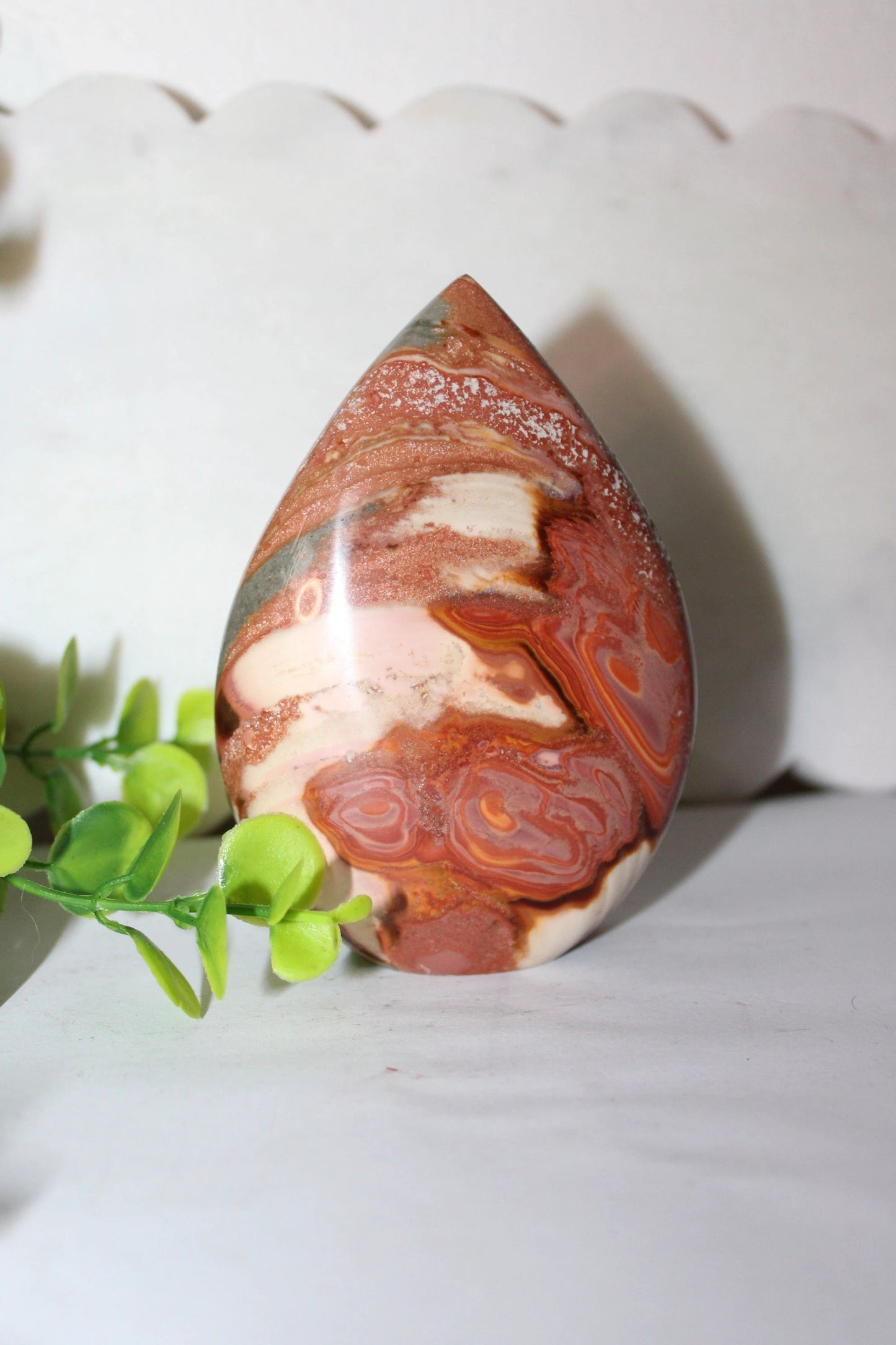 Ocean Jasper Teardrop by Heartstone Sanctuary