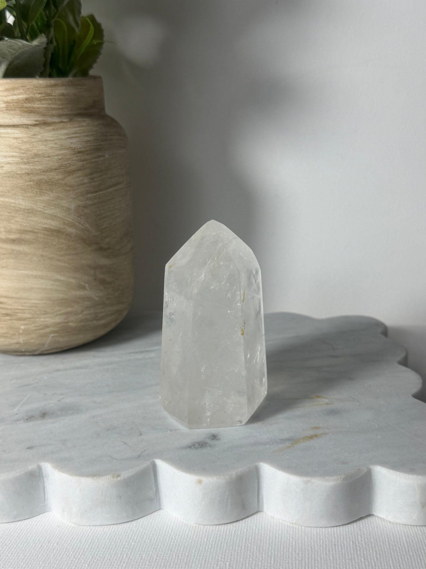 Clear Quartz Tower