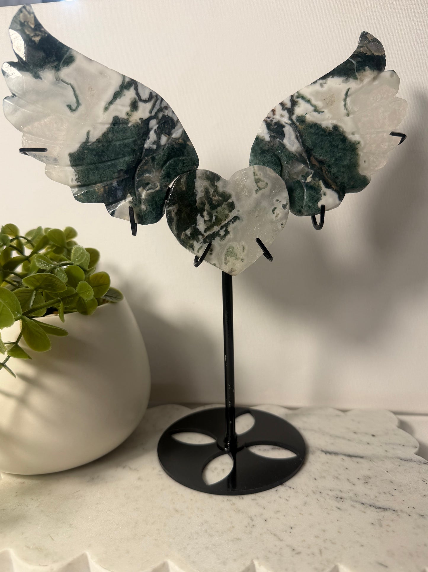Moss Agate Wings