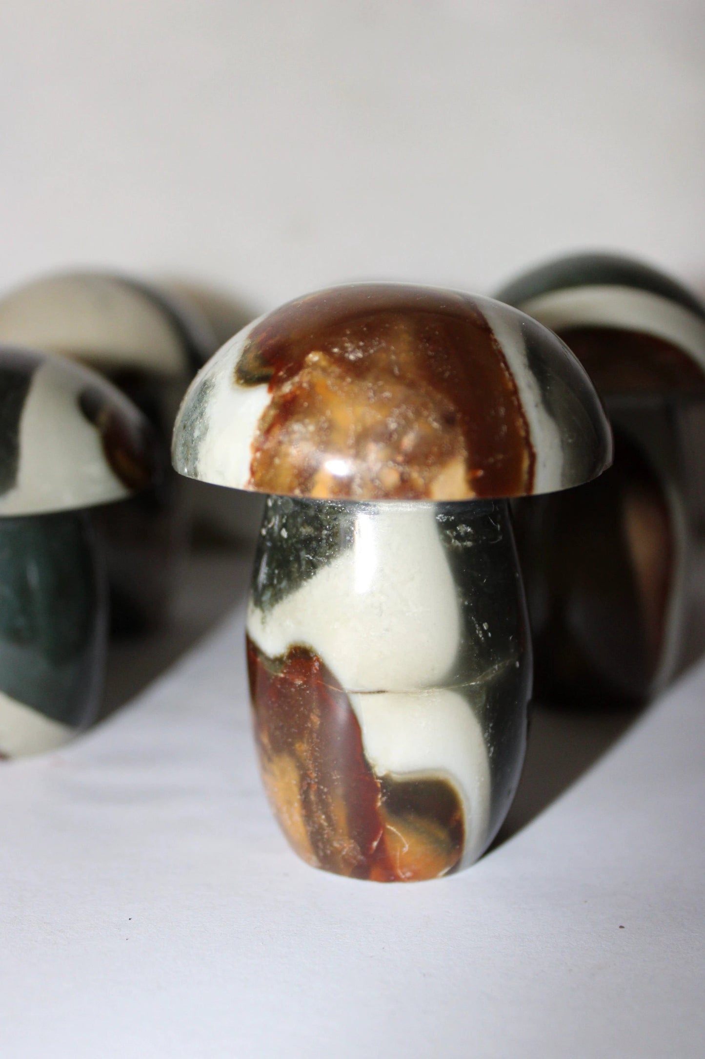 Polychrome Jasper Mushroom by Heartstone Sanctuary