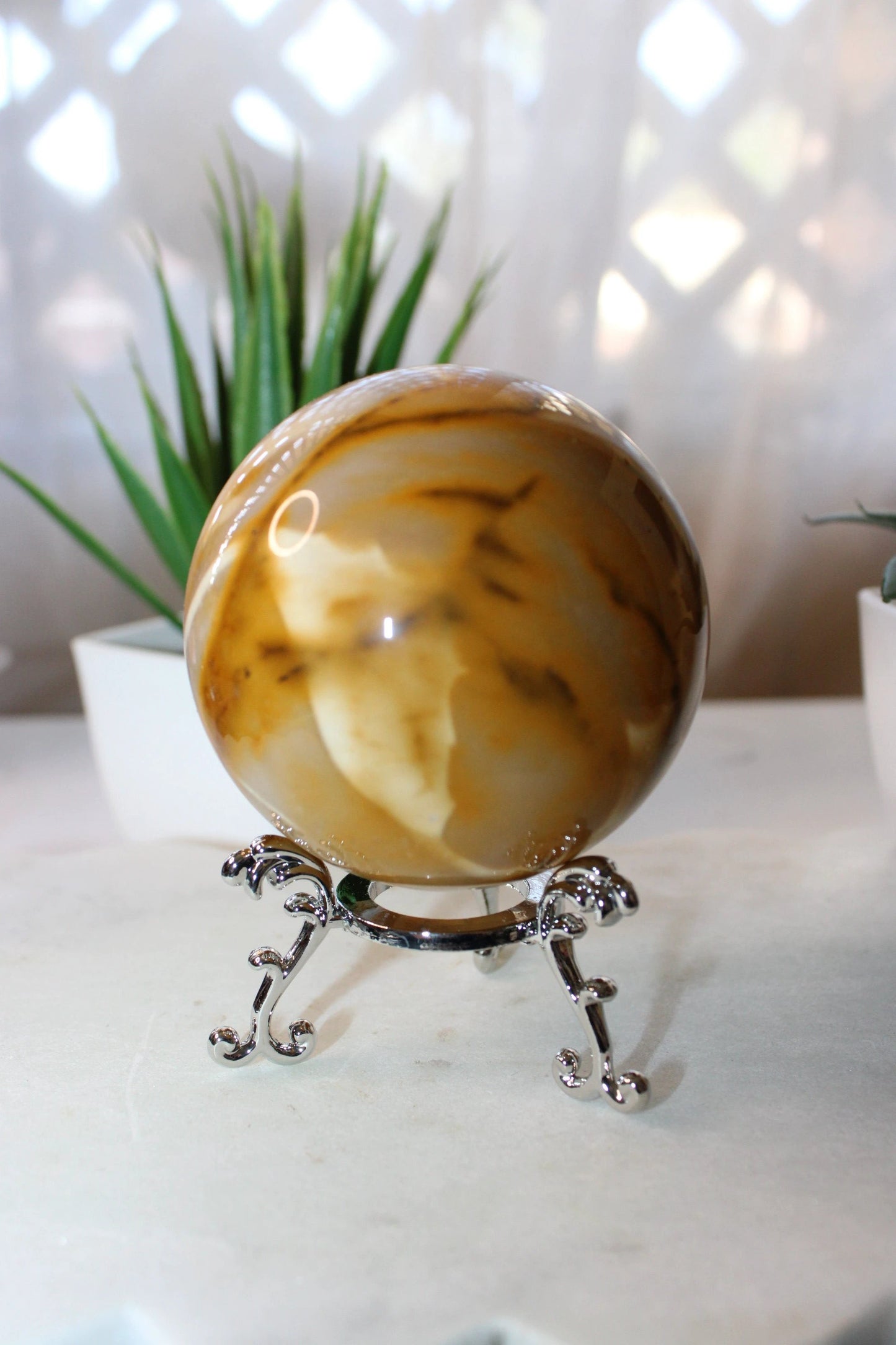 Mookaite Sphere by Heartstone Sanctuary