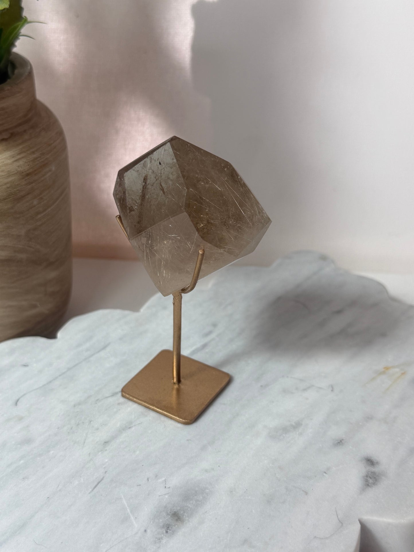 Smokey Rutile on Quartz