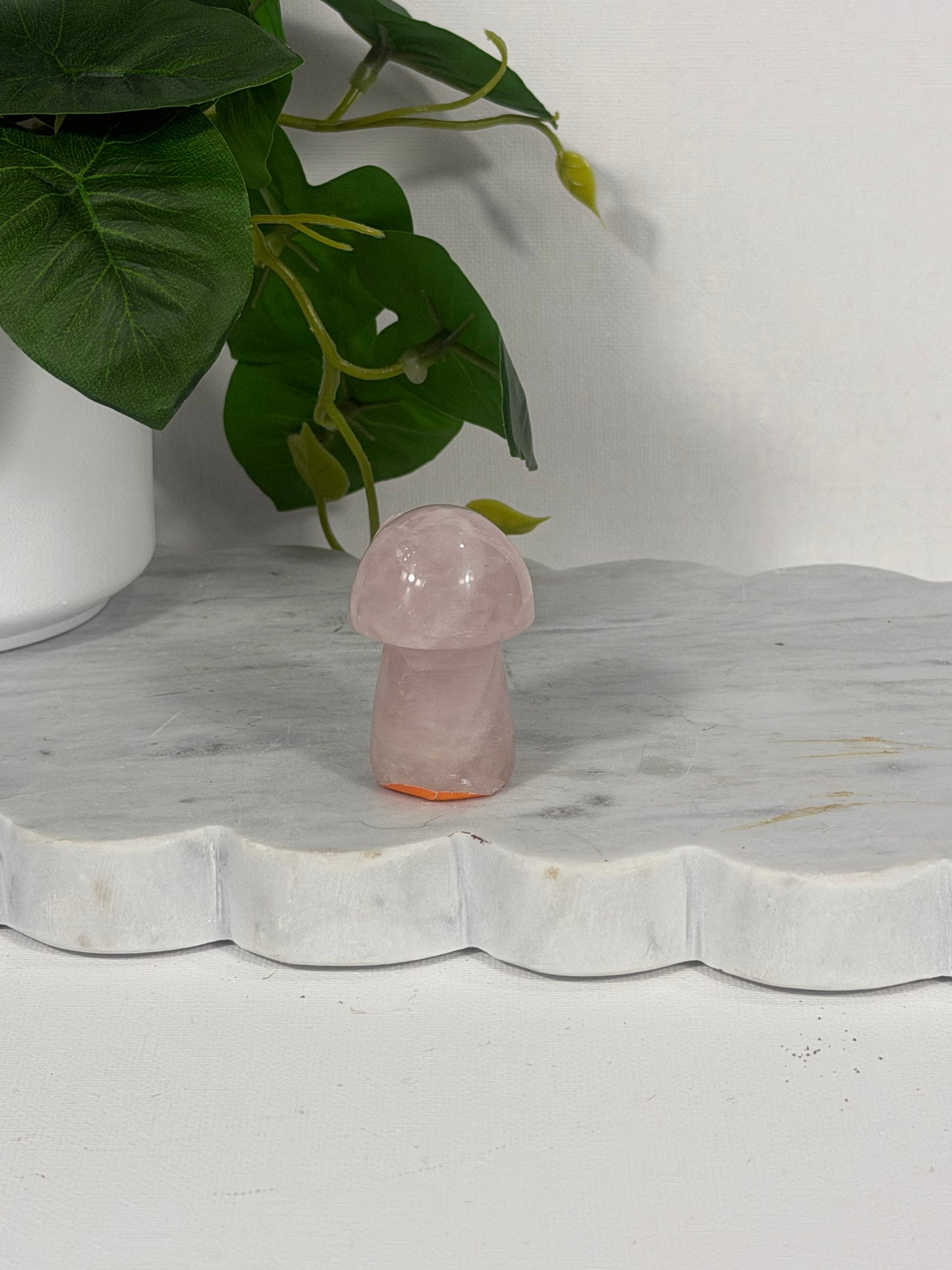 Rose Quartz Mushroom