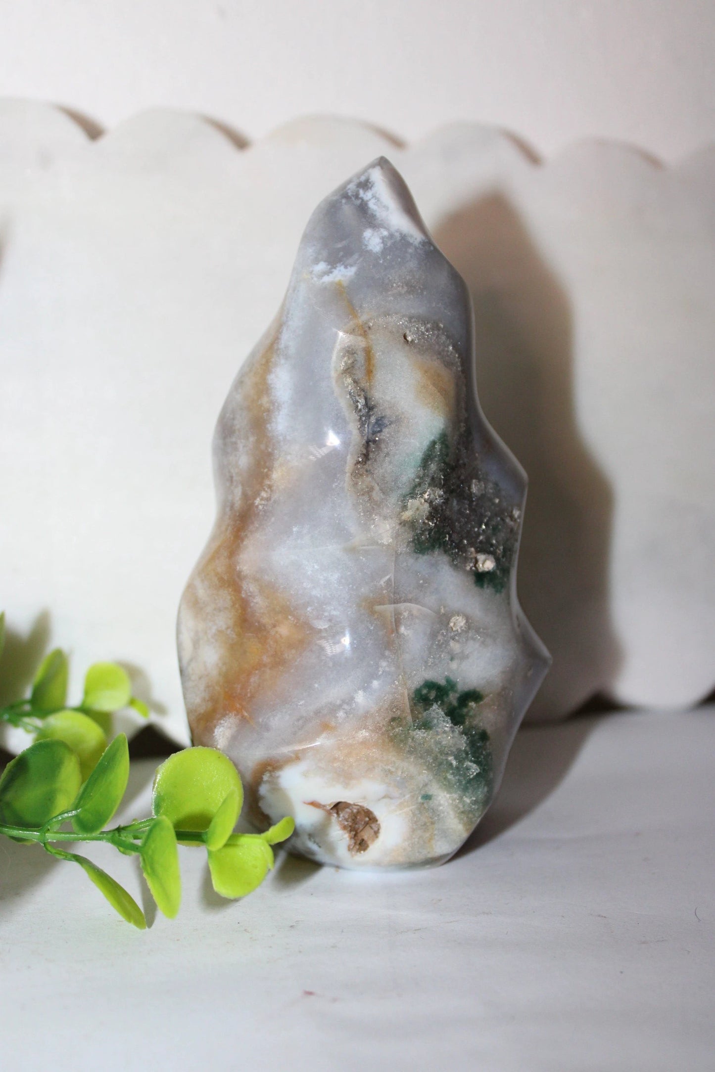 Ocean Jasper Flame by Heartstone Sanctuary