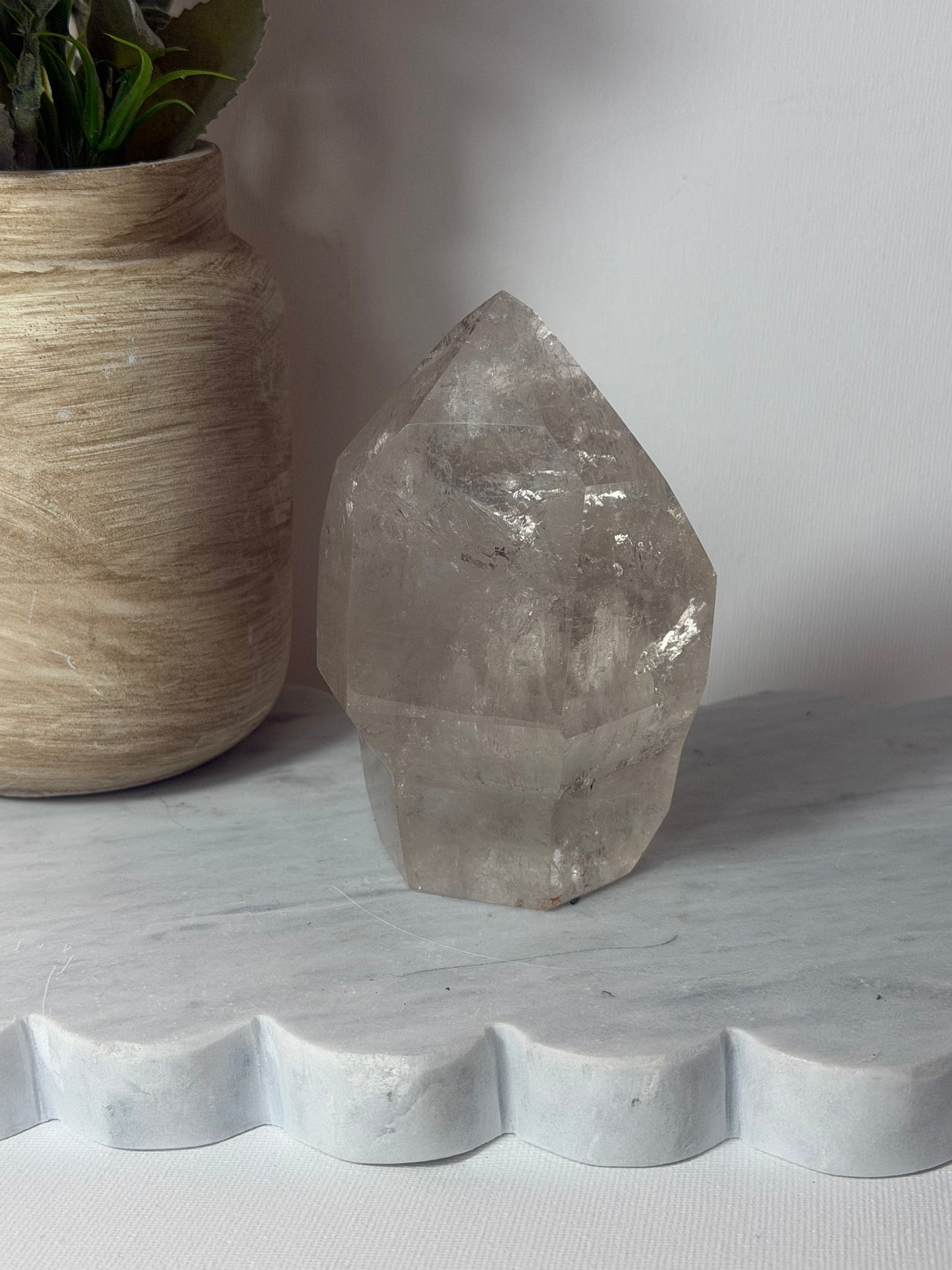 Clear Quartz Tower