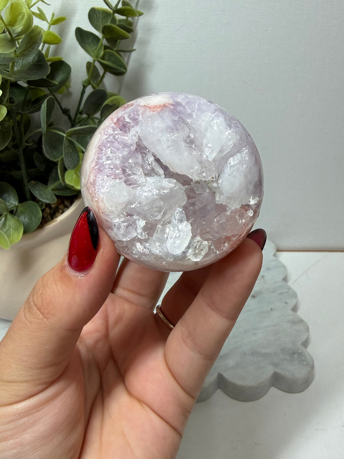 Pink Amethyst Sphere