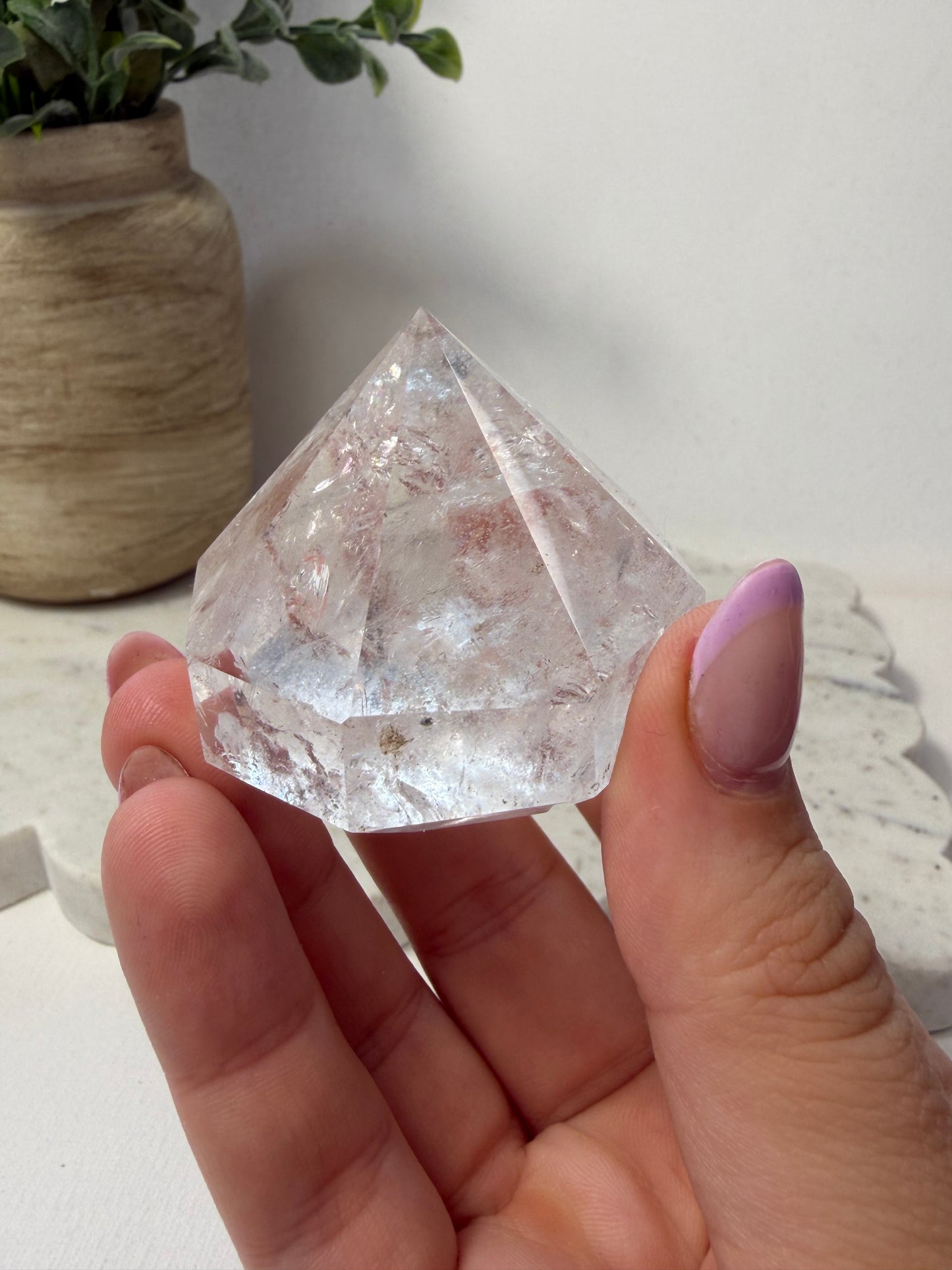 Clear Quartz Diamond