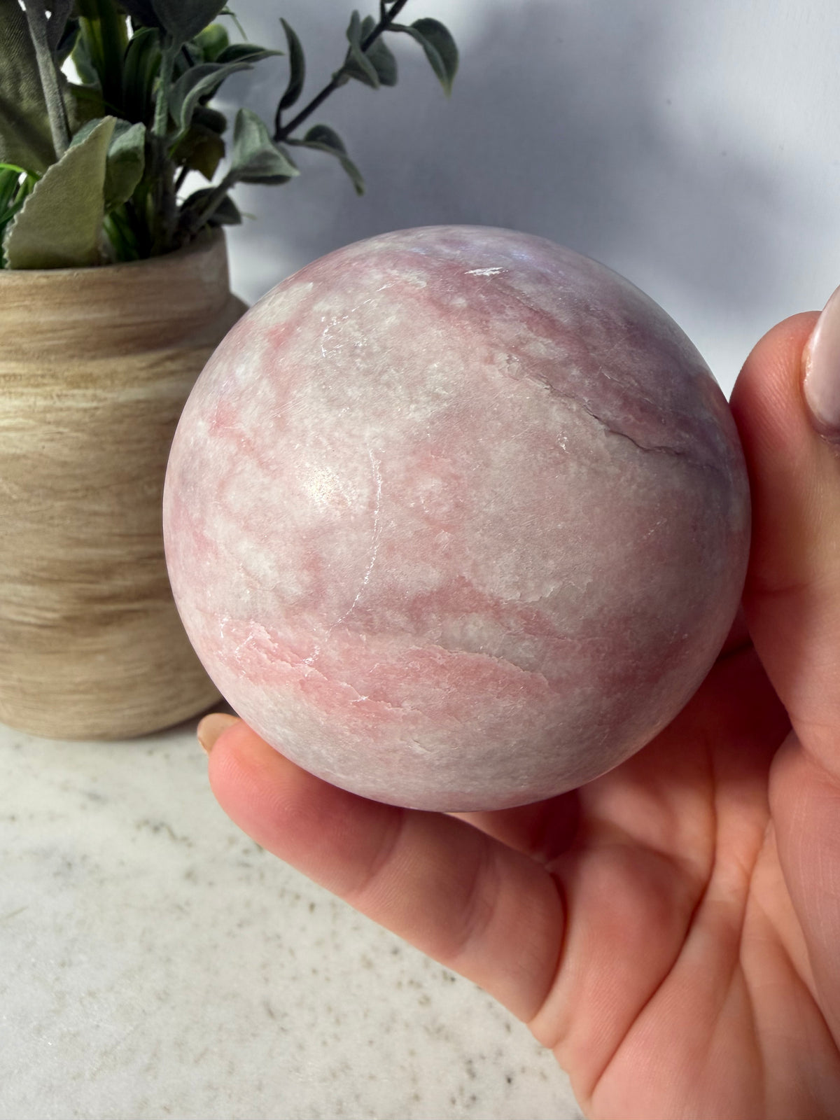 Pink Opal Sphere