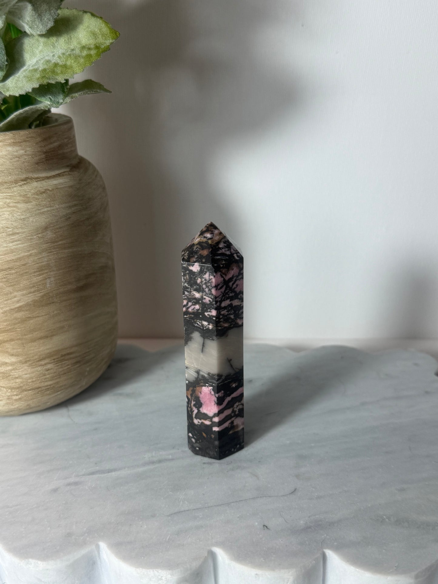 Rhodonite Tower