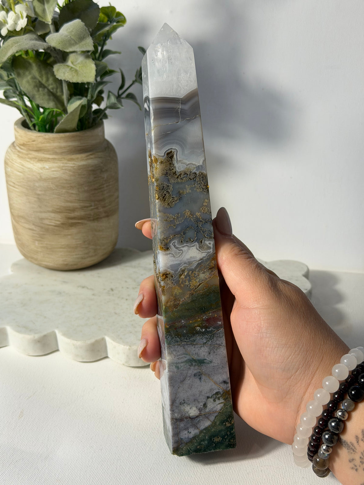 Moss Agate Tower