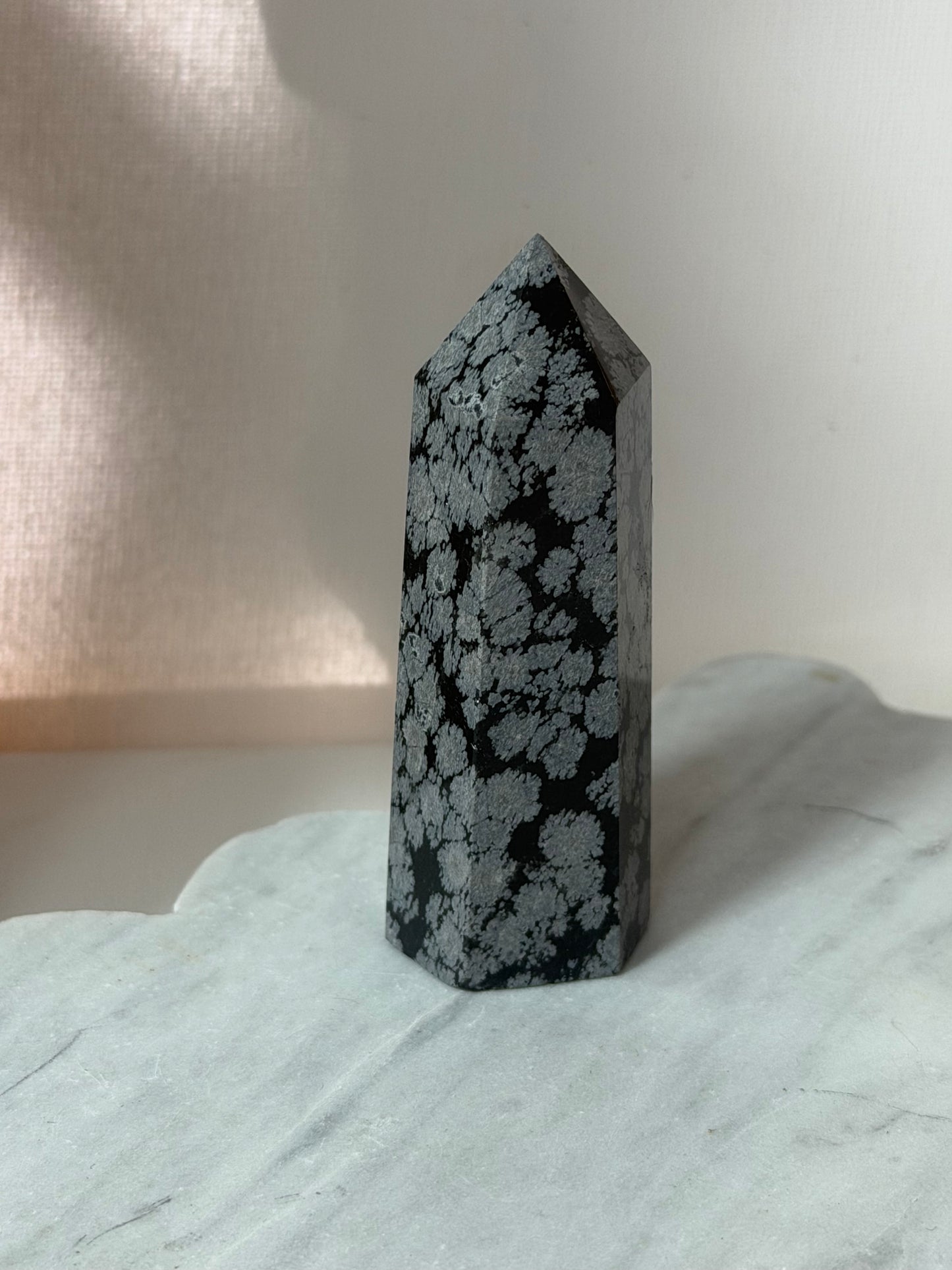 Snowflake Obsodian Tower