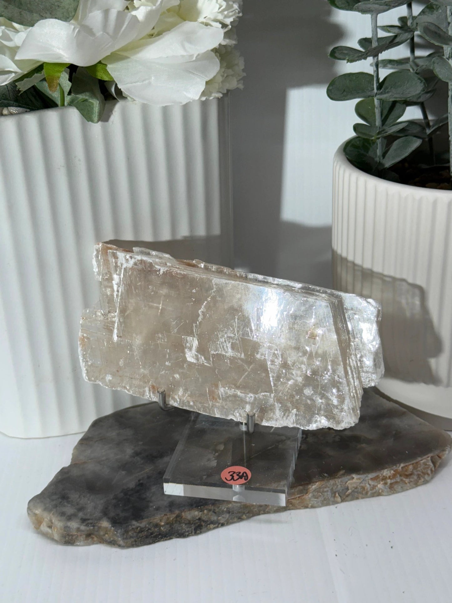 Selenite plate by Heartstone Sanctuary