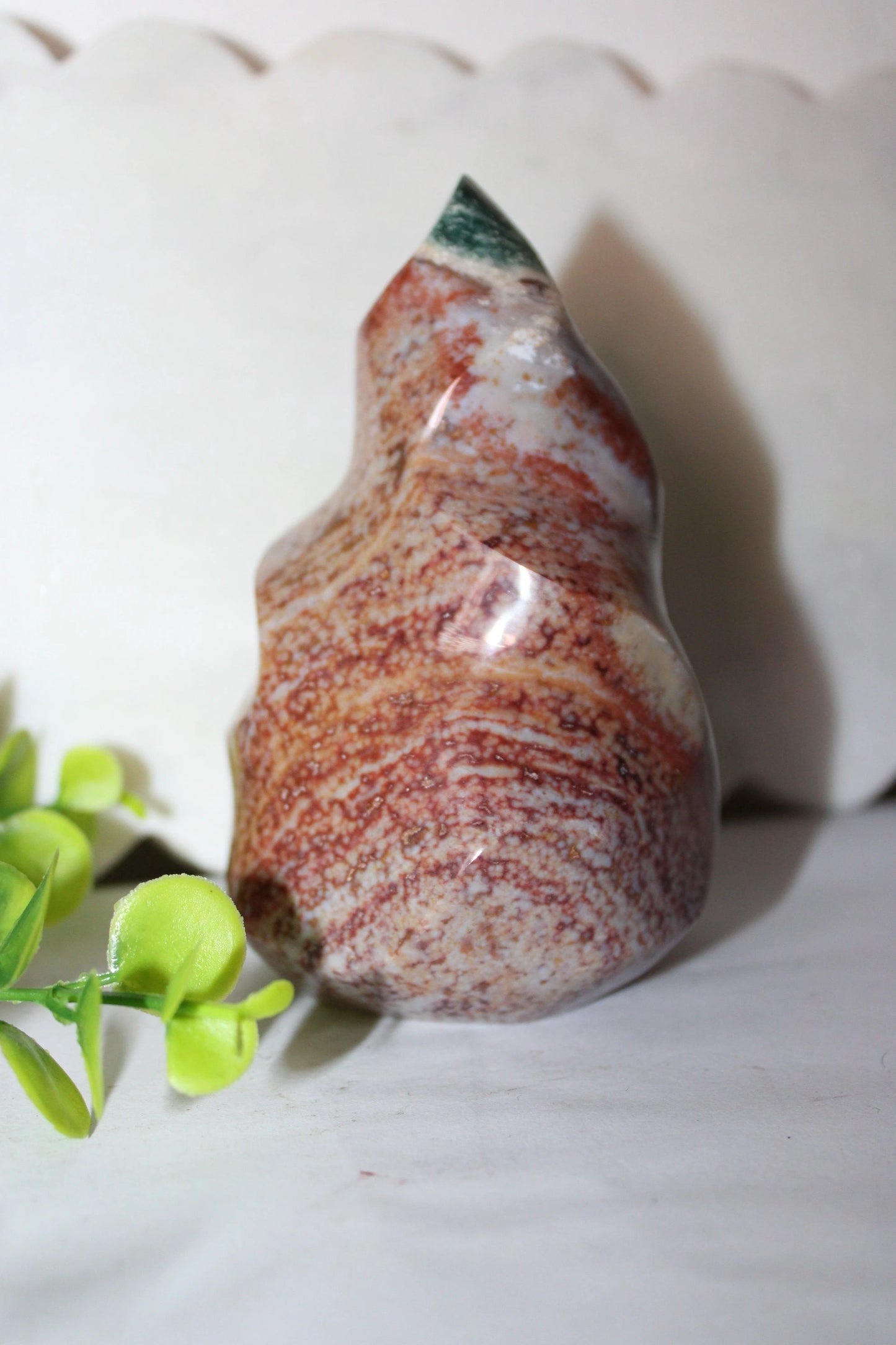 Ocean Jasper Flame by Heartstone Sanctuary