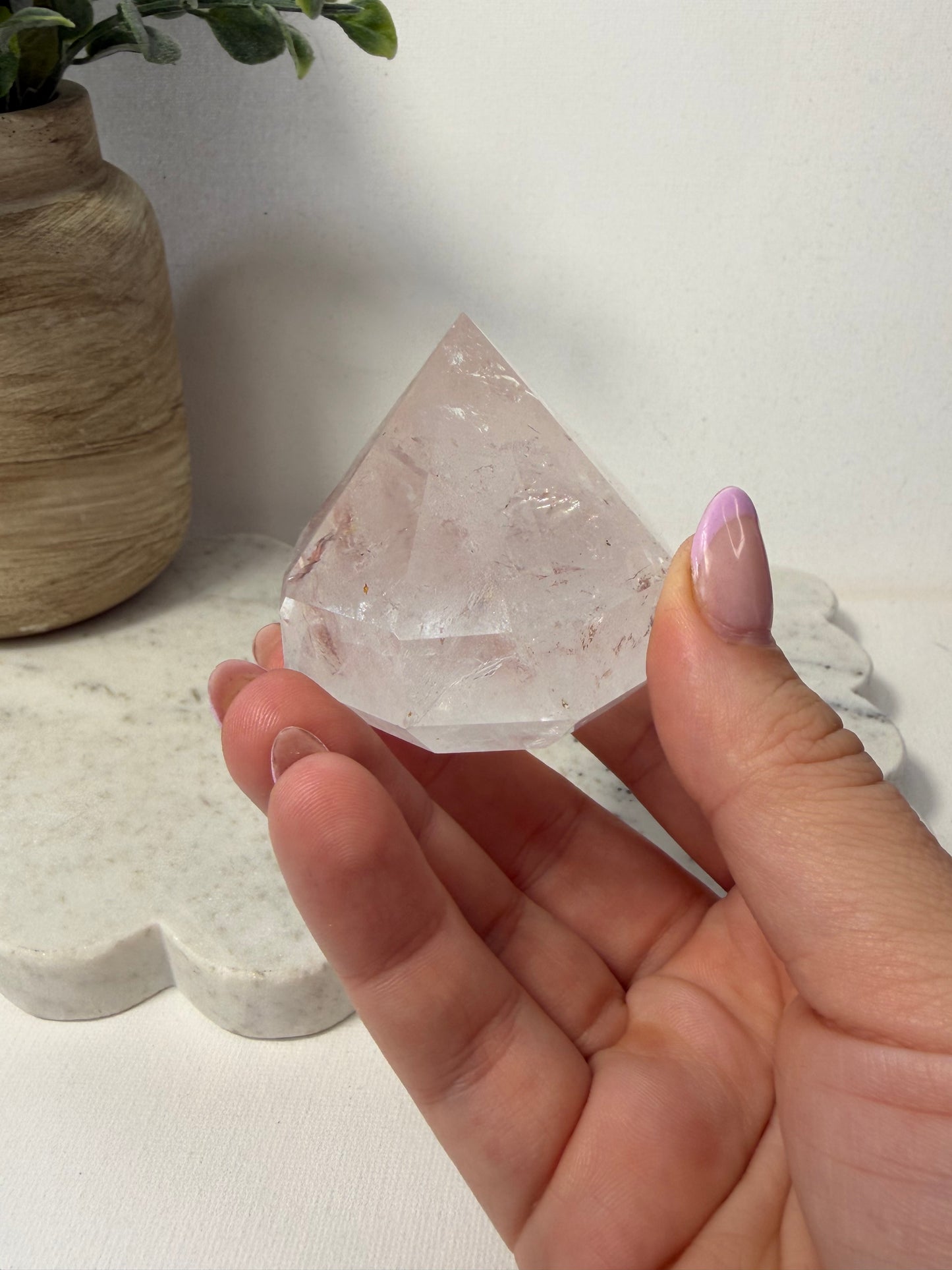 Clear Quartz Diamond