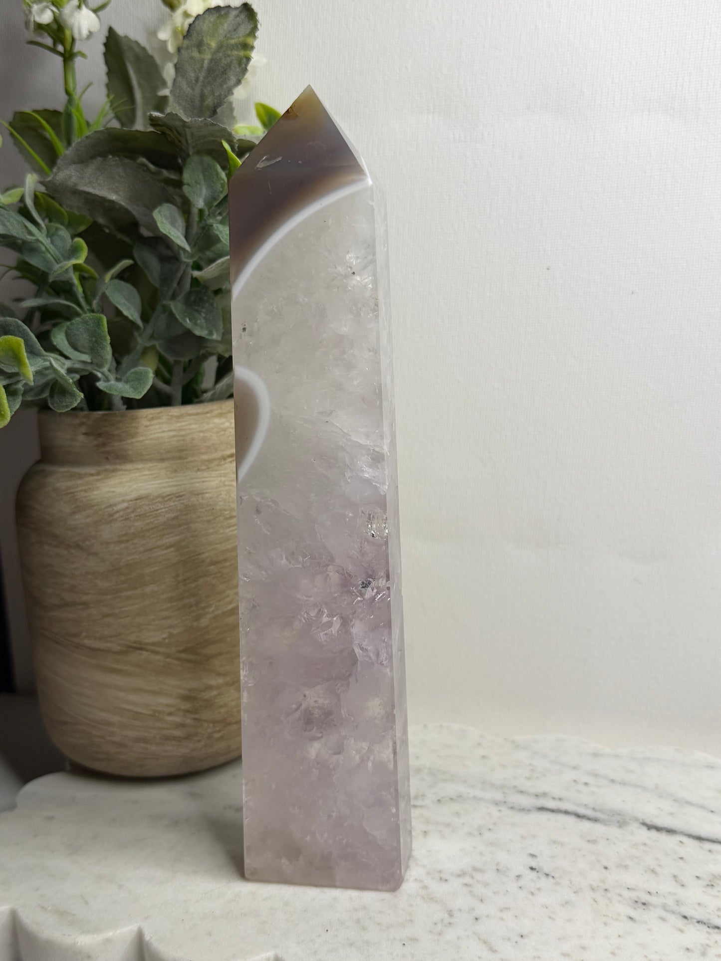 Amethyst Agate Tower