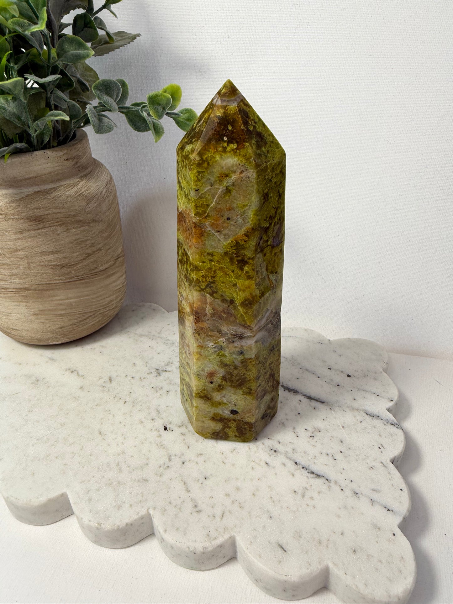 Green opal tower