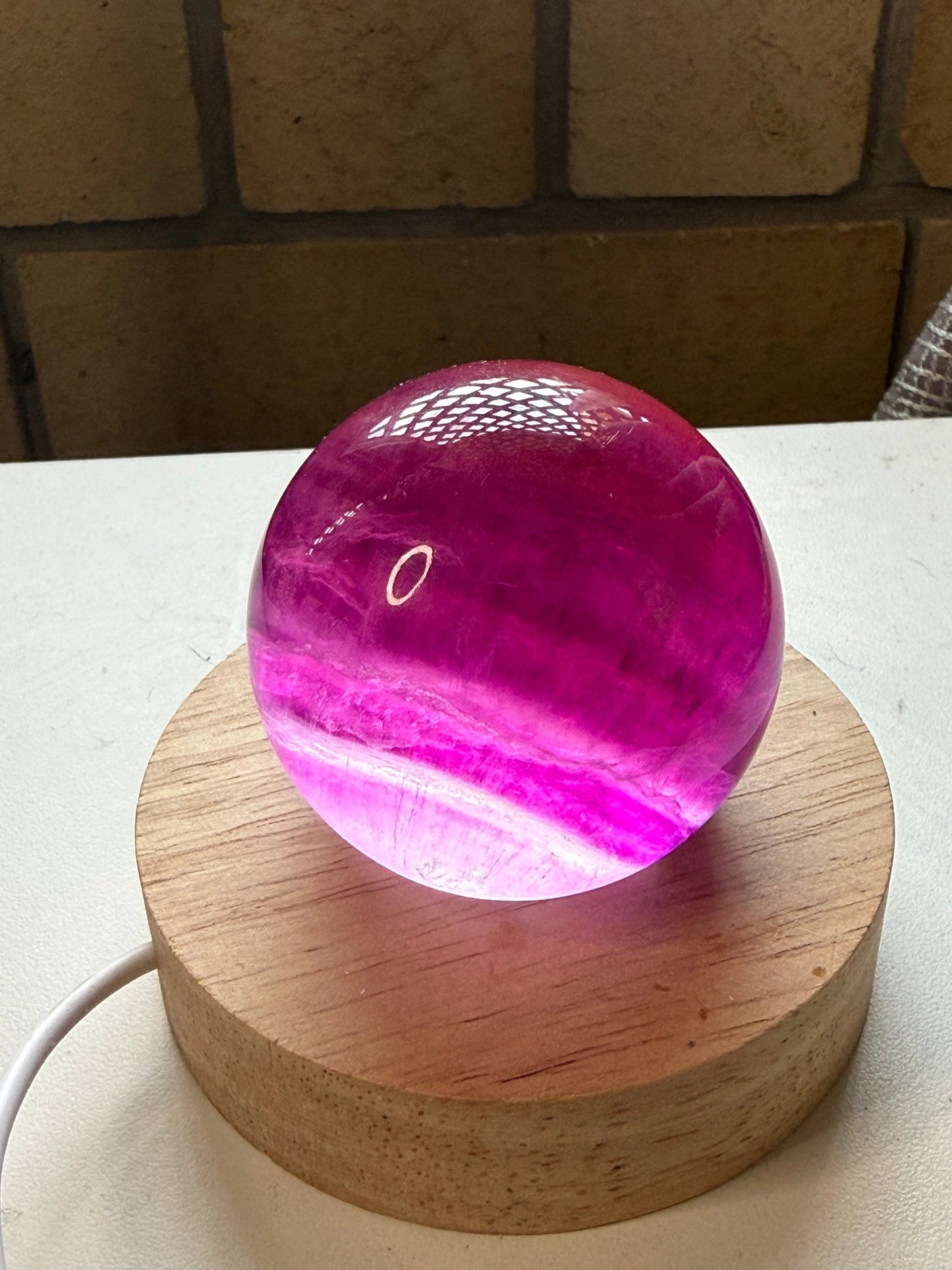 Flourite Sphere - 235g - 5cm by Heartstone Sanctuary
