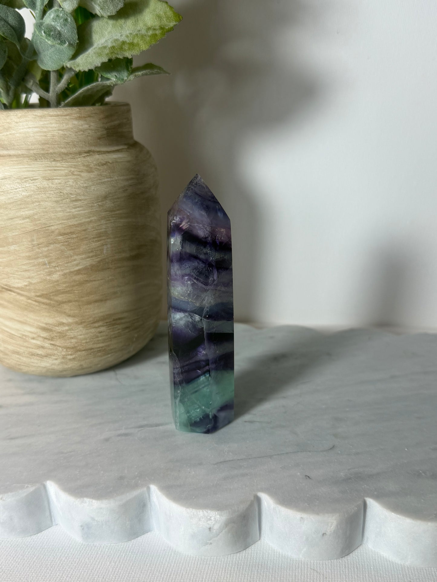 Rainbow Fluorite Tower