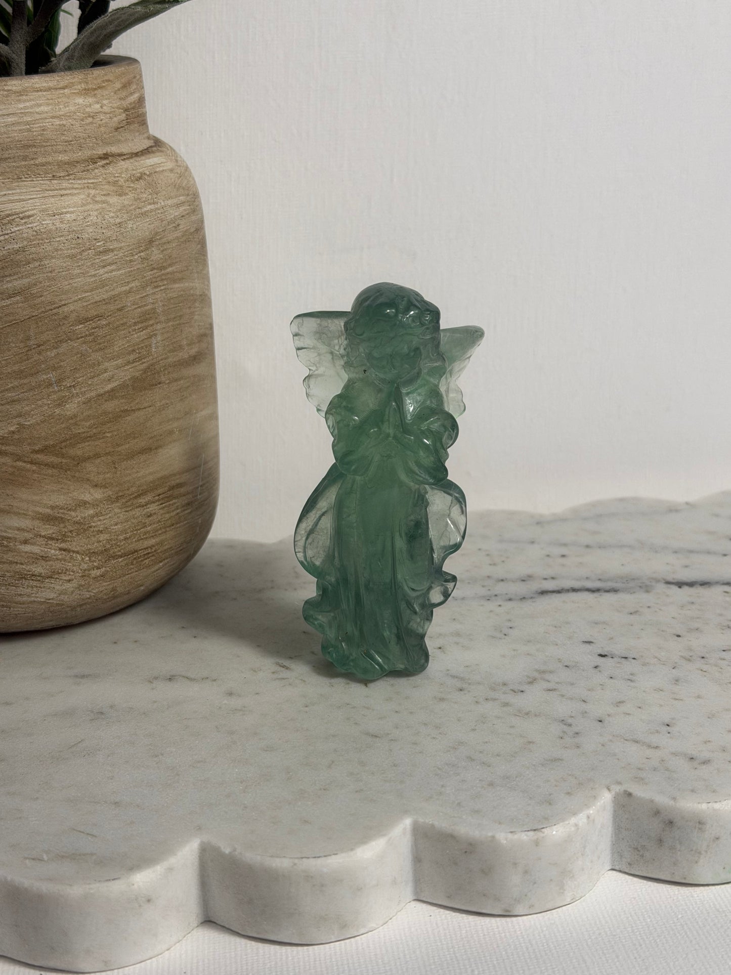 Green Fluorite Angels