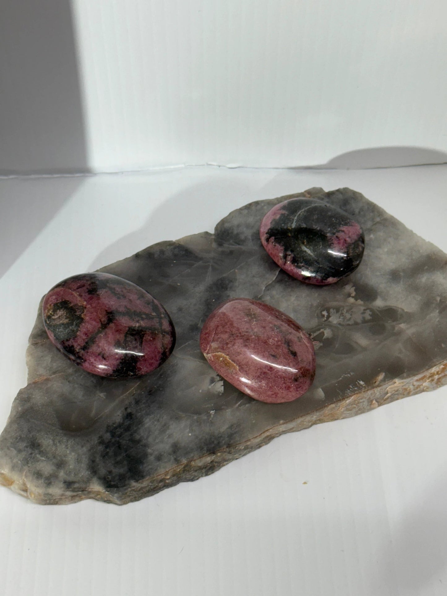 Rhodonite palm by Heartstone Sanctuary