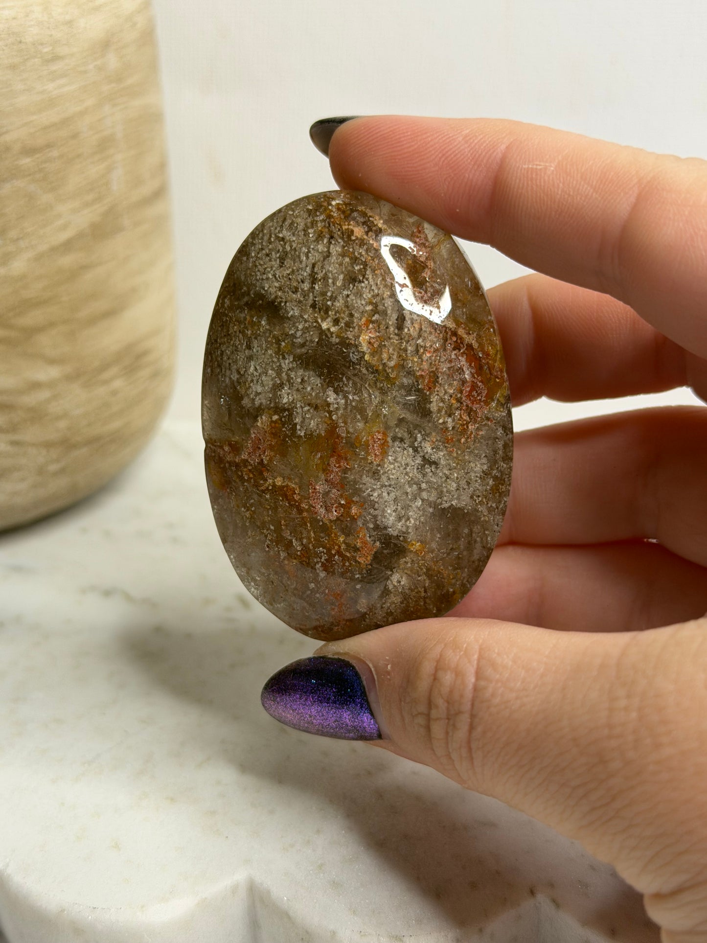 Garden Quartz Palm Stone
