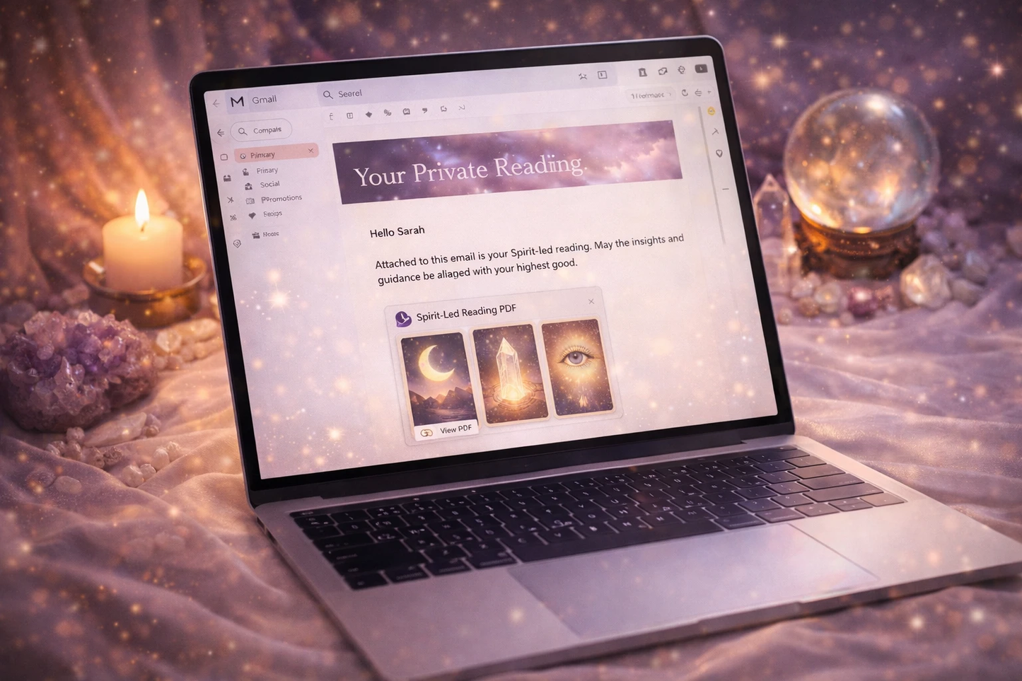 Mini reading - Emailed by Bundaberg Healing Den